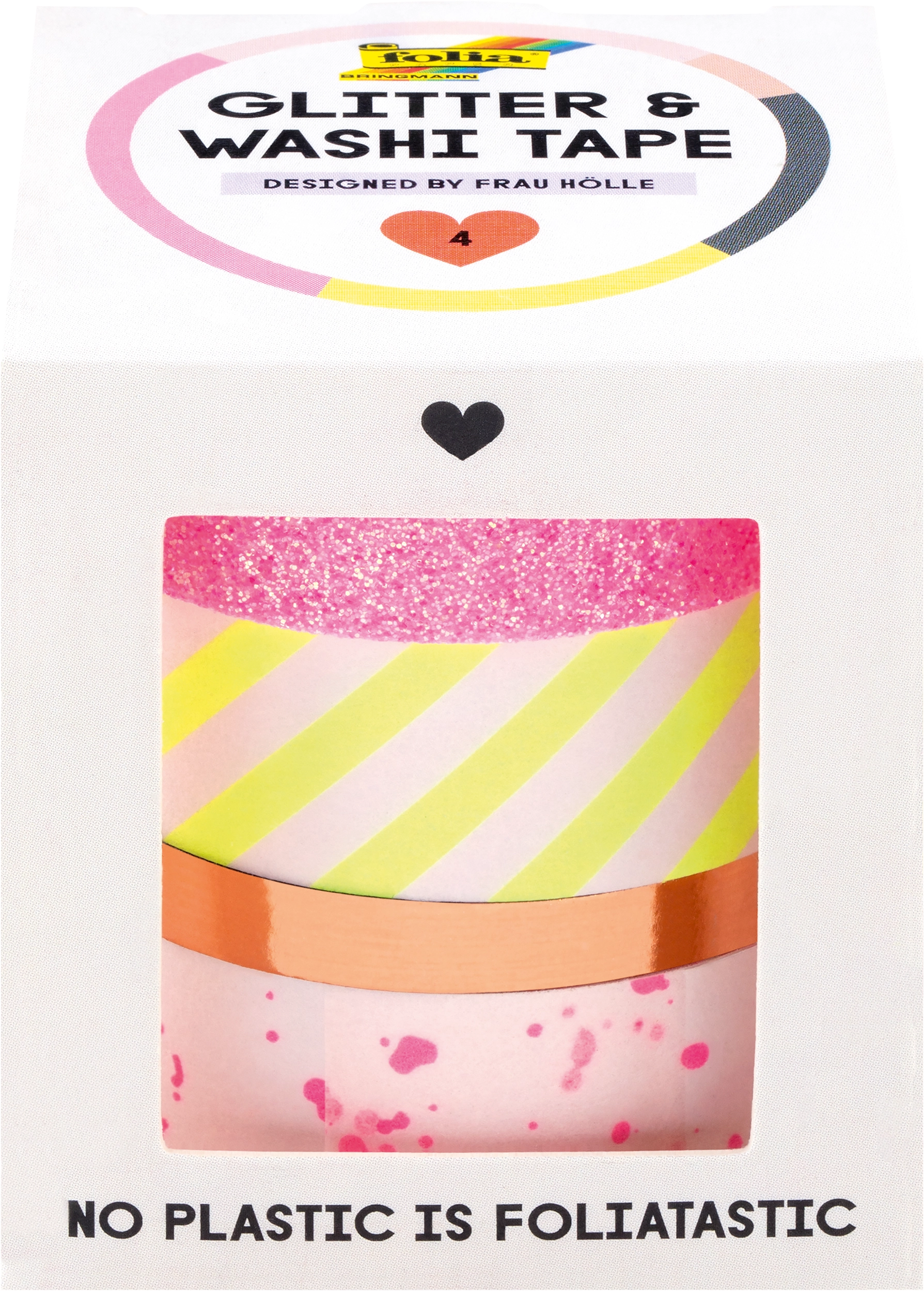 Glitter & Washi Tape Designed by Frau Hölle