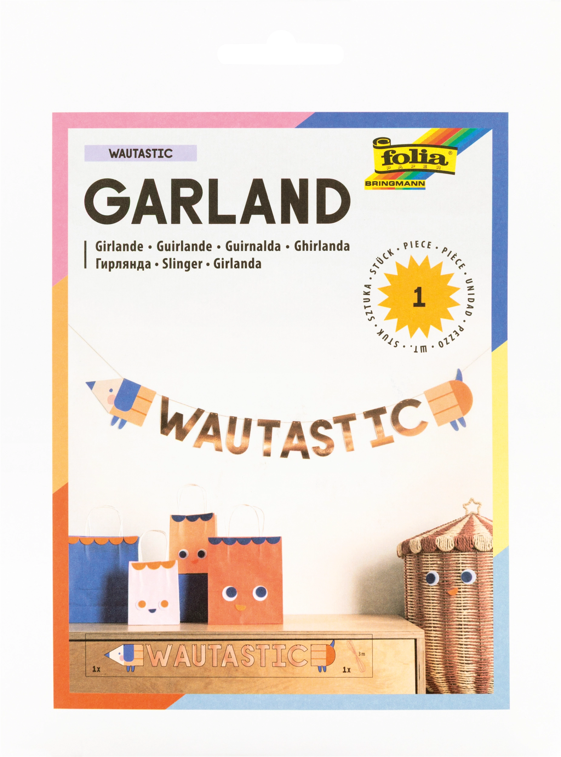 Girlande, Wautastic, 1 Stück