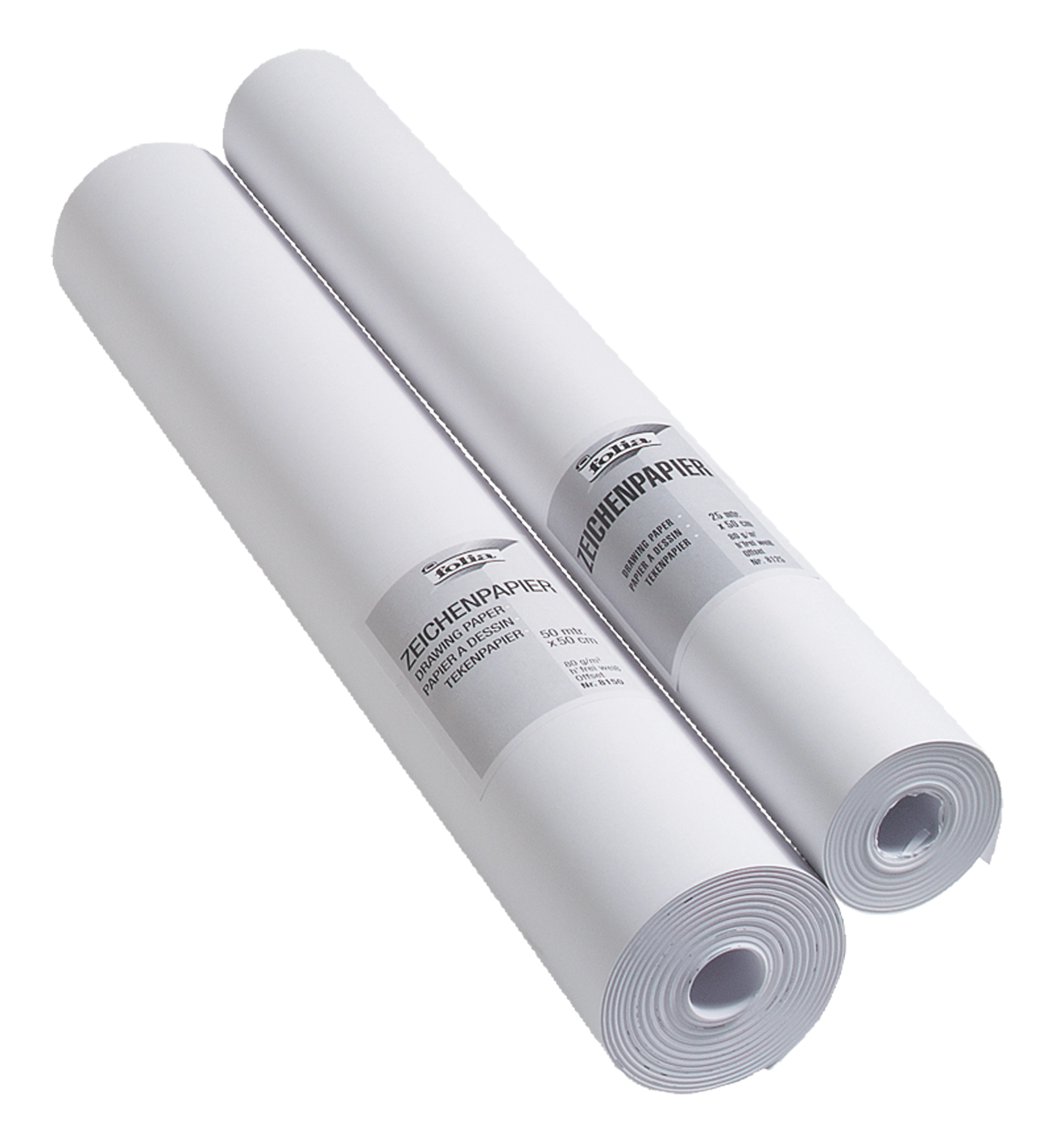 Drawing Paper Roll, 50 cm x 50 m, 80 g/m², 1 roll