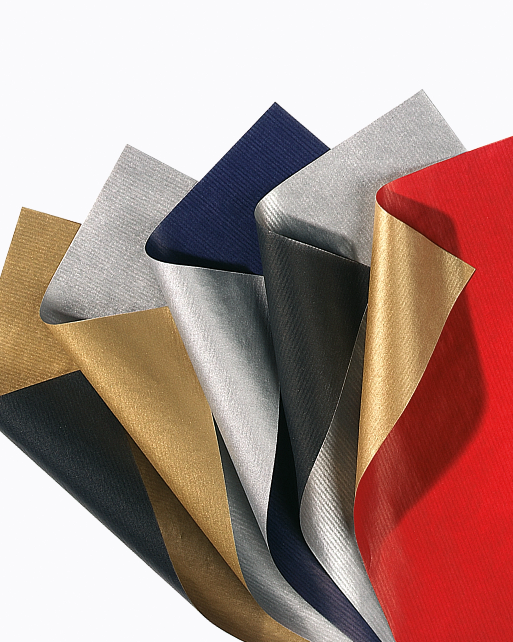 Geschenkpapier , Blau & Silber, 70 x 200 cm, 1 Rolle