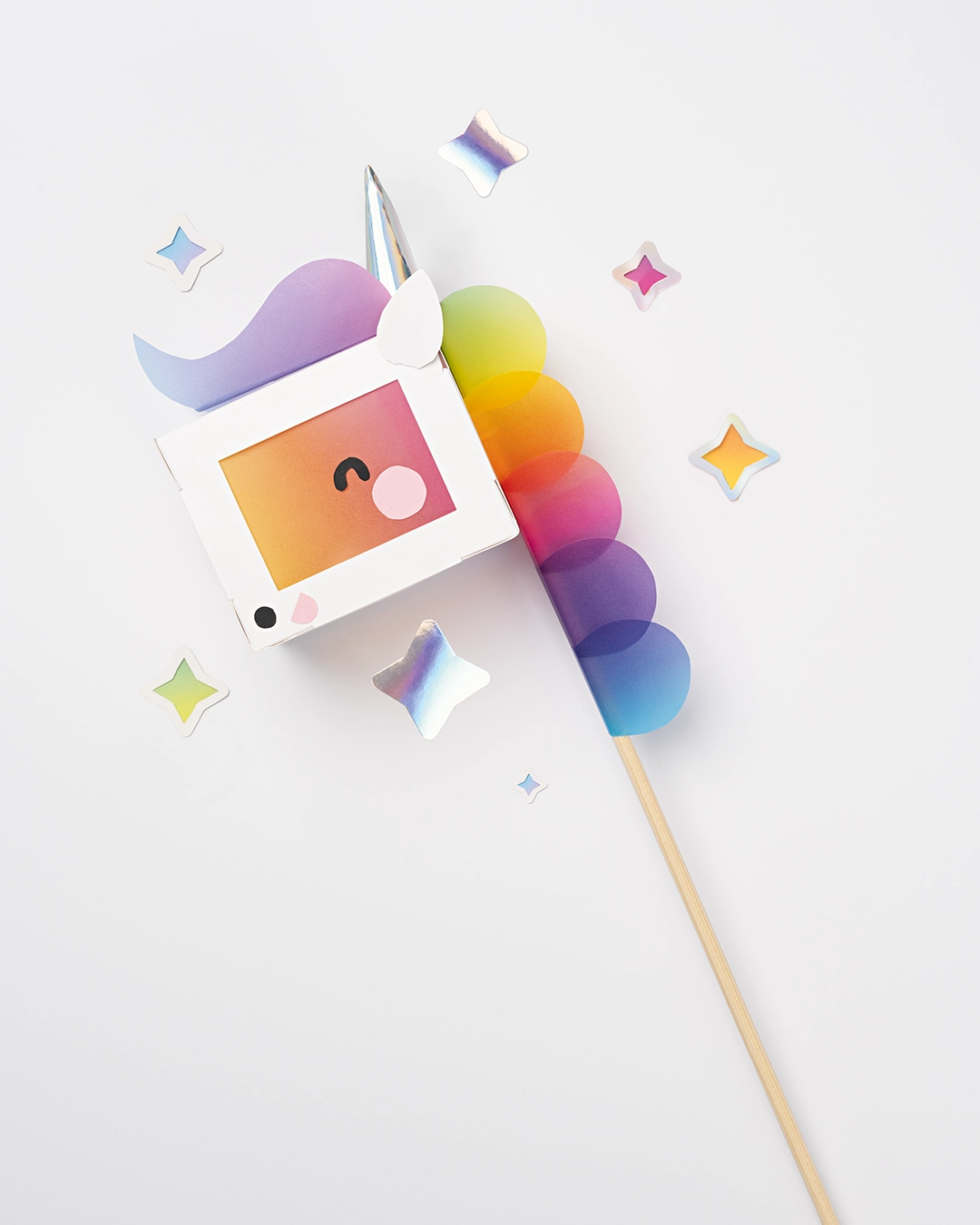 Einhorn Laterne Rainbow