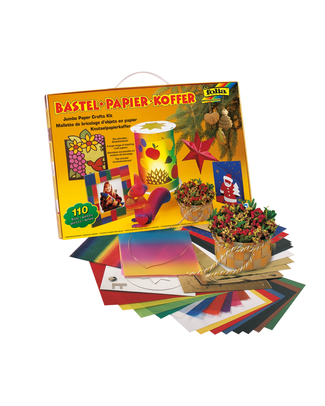 Bastel-Koffer, Weihnachten I, 110 Teile