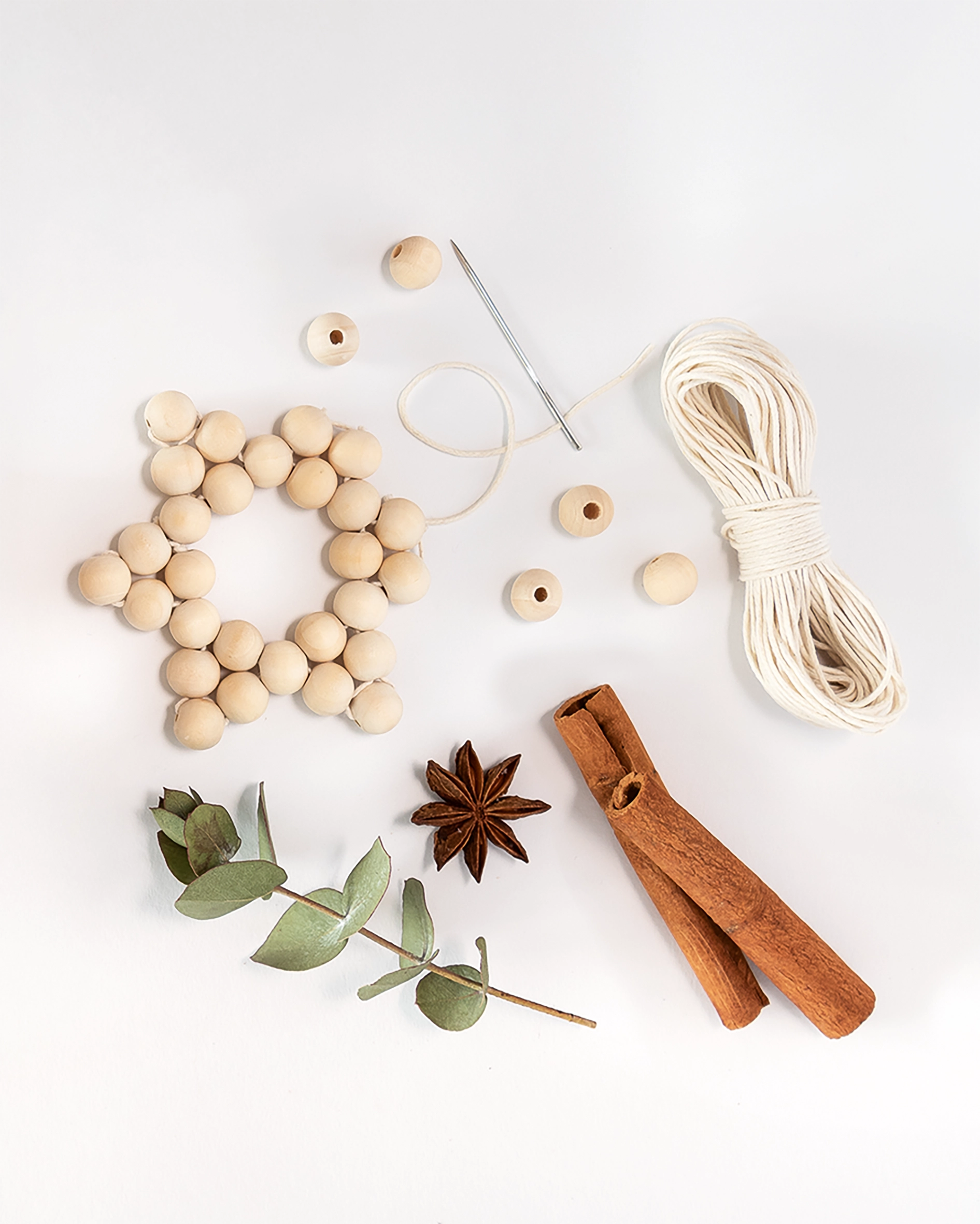 DIY Holzperlen-Sterne
