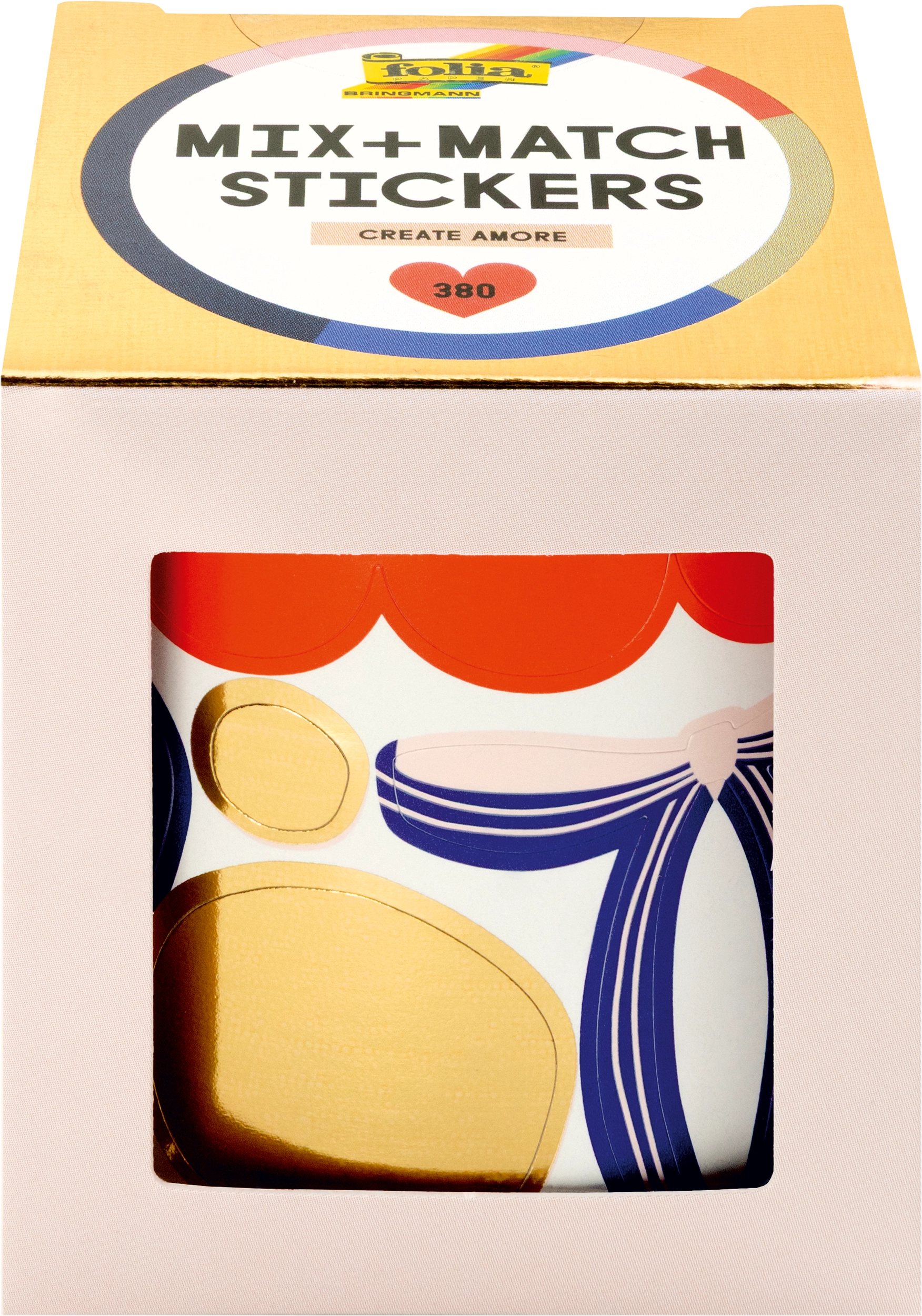 Mix + Match Stickers, Create Amore, 380 stickers