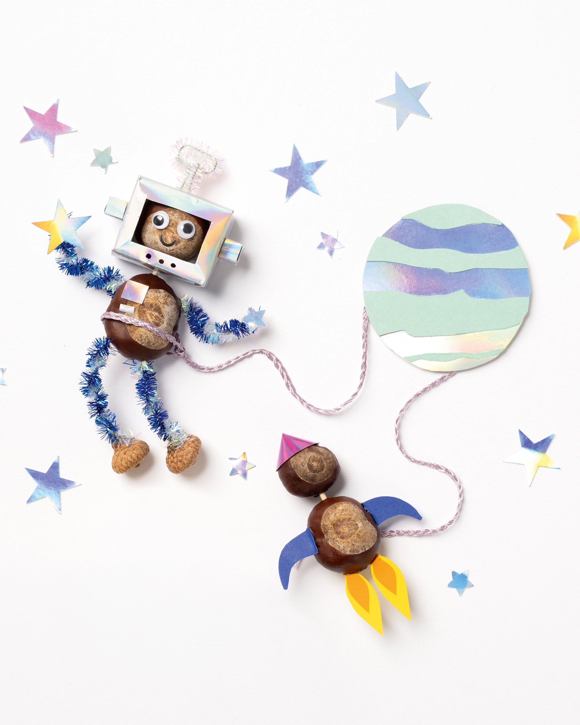 Kastanienbohrer-Set 4 teilig