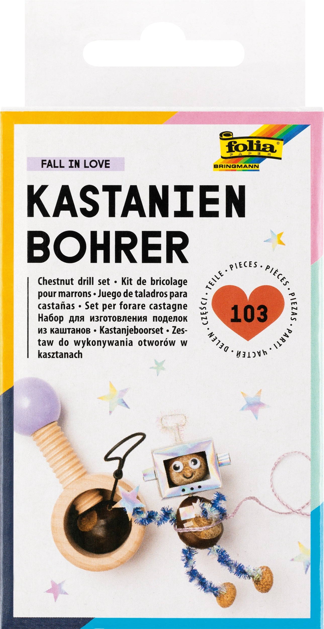 Kastanienbohrer Set, Fall In Love, 103 Teile
