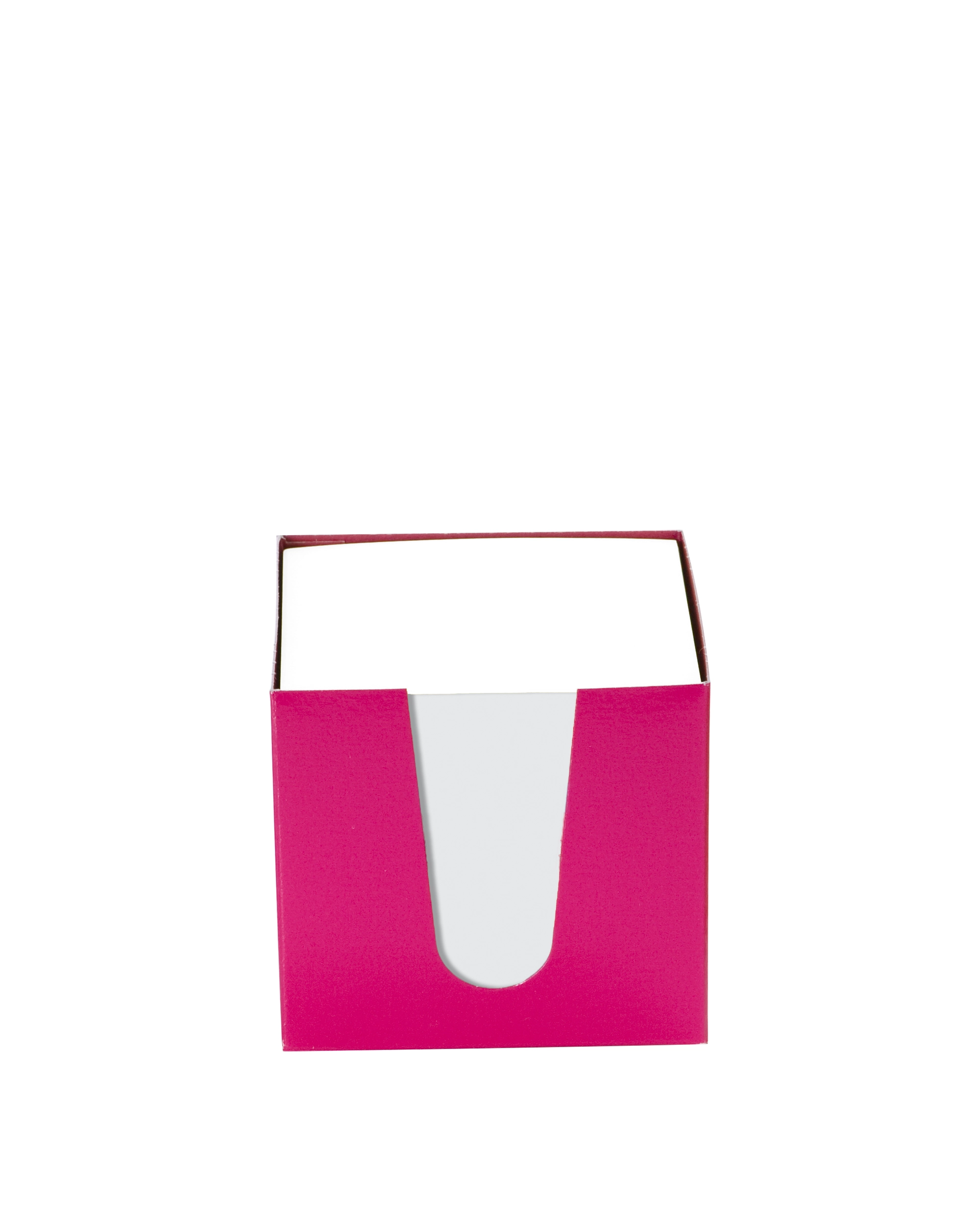 Notizbox, Weiß, 9 x 9 cm, > 700 Blatt