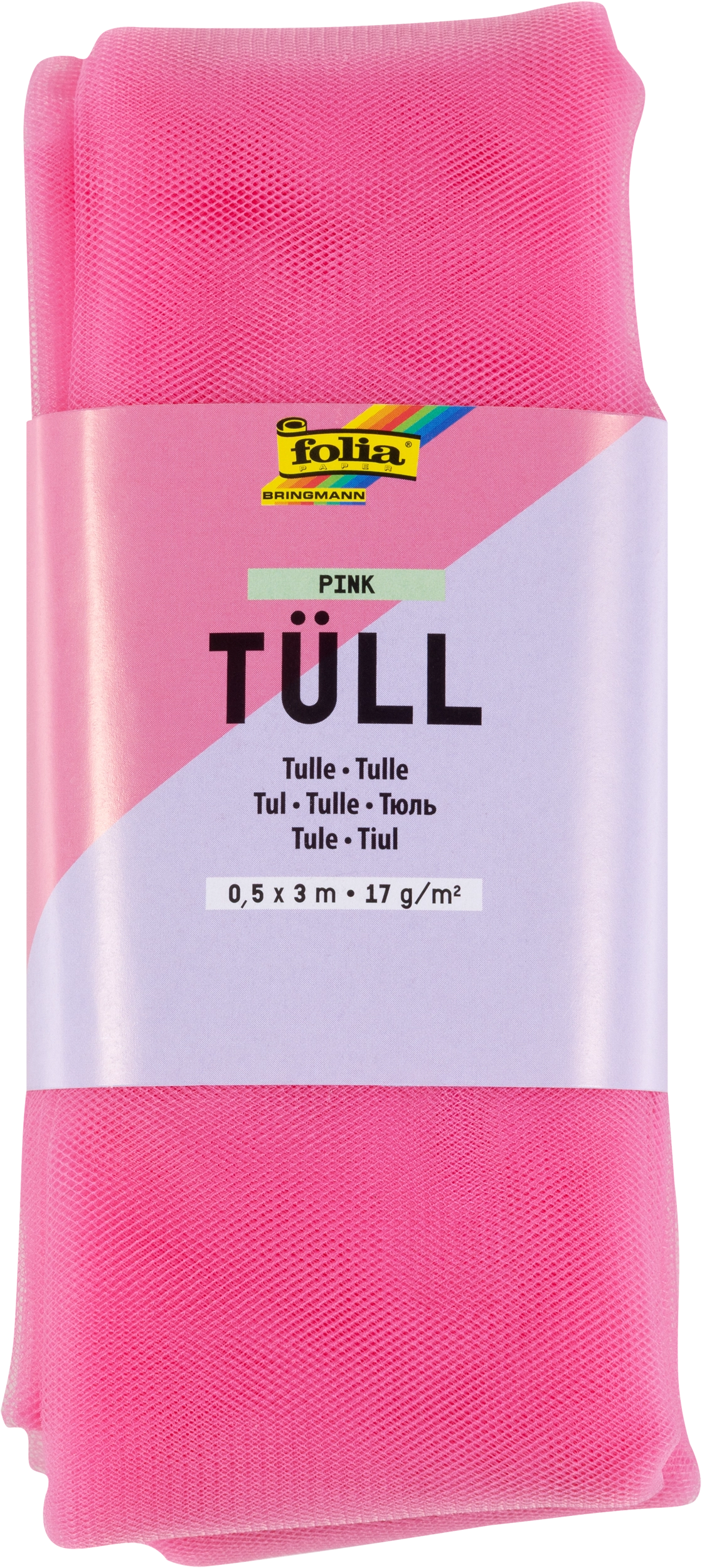Tulle, Pink, 1 piece, 1 piece