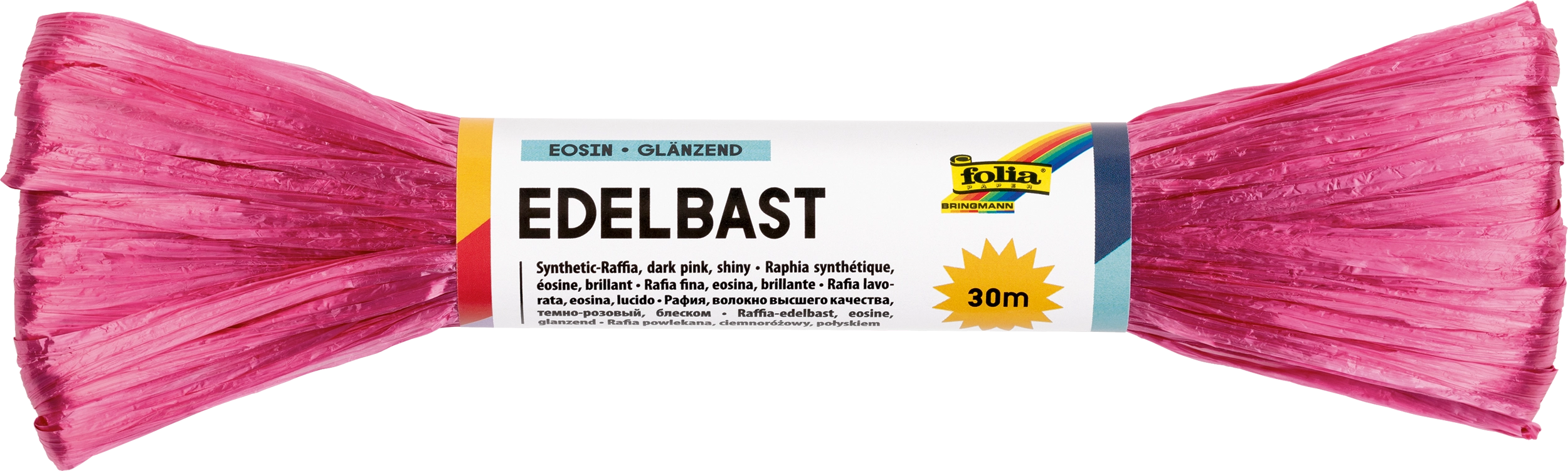 Edelbast, Eosin, 1 Stück