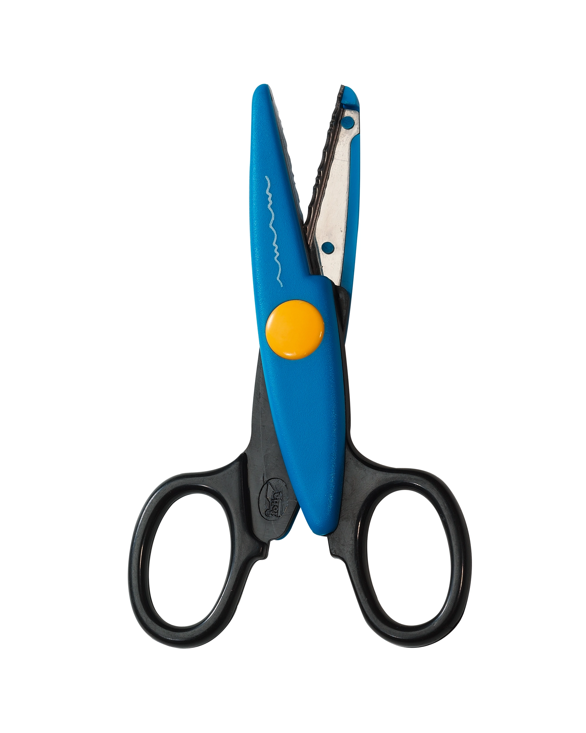Contour Scissors, Random Cut, 13,5 cm, 1 pair of scissors
