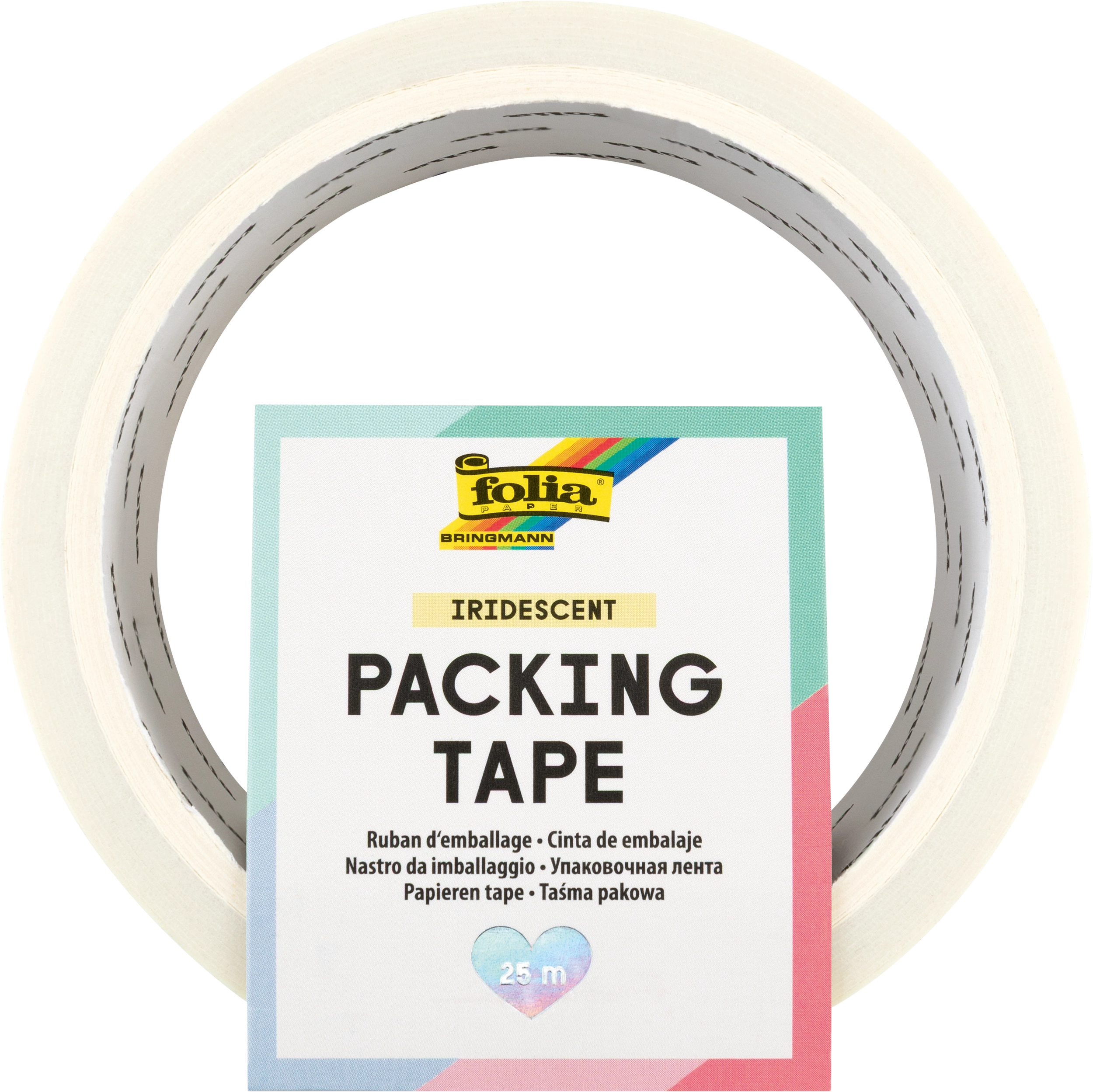 Packaging Tape, Iridescent, 1 piece