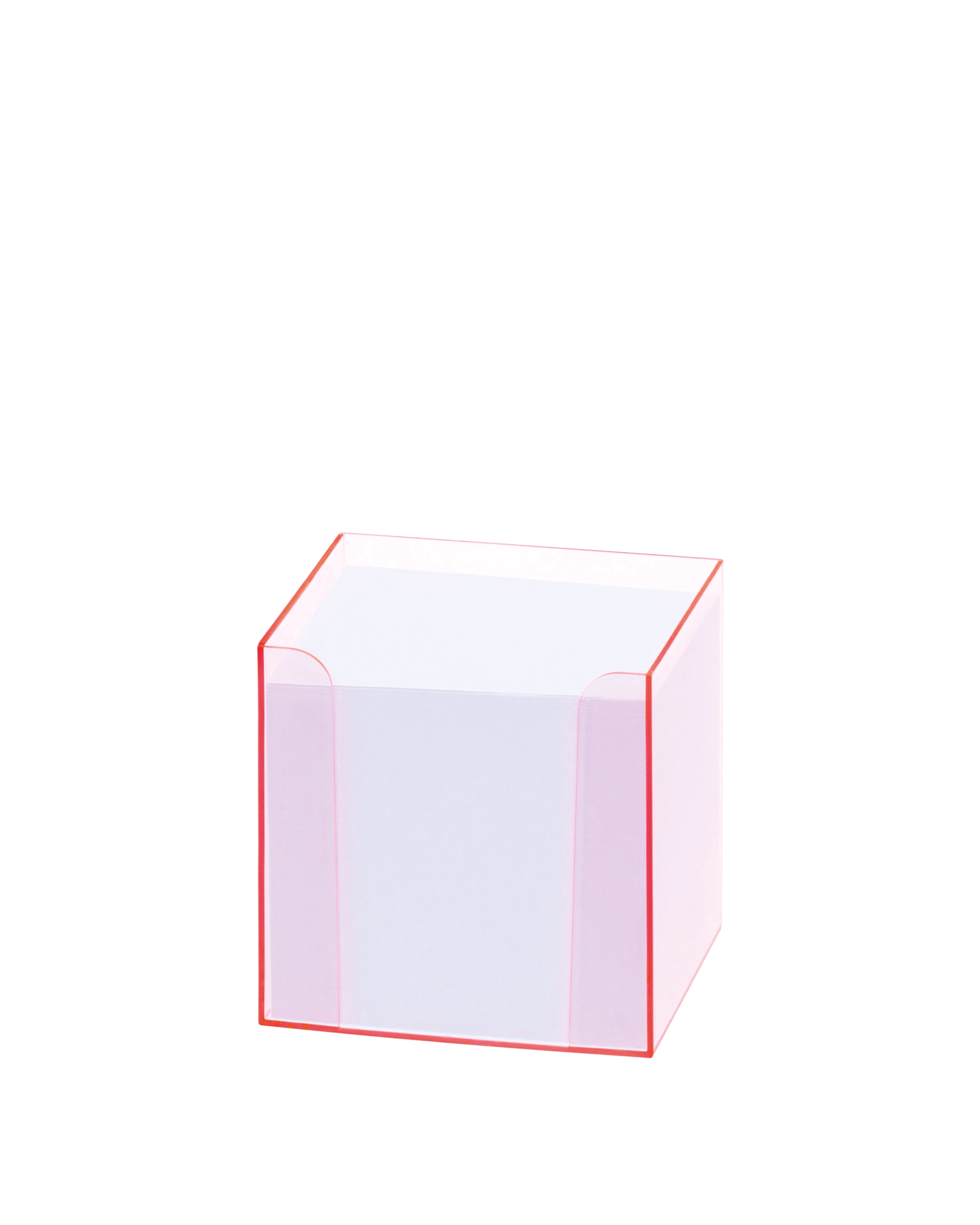 Notizbox Luxbox, Pink, 9 x 9 cm, 800 Blatt