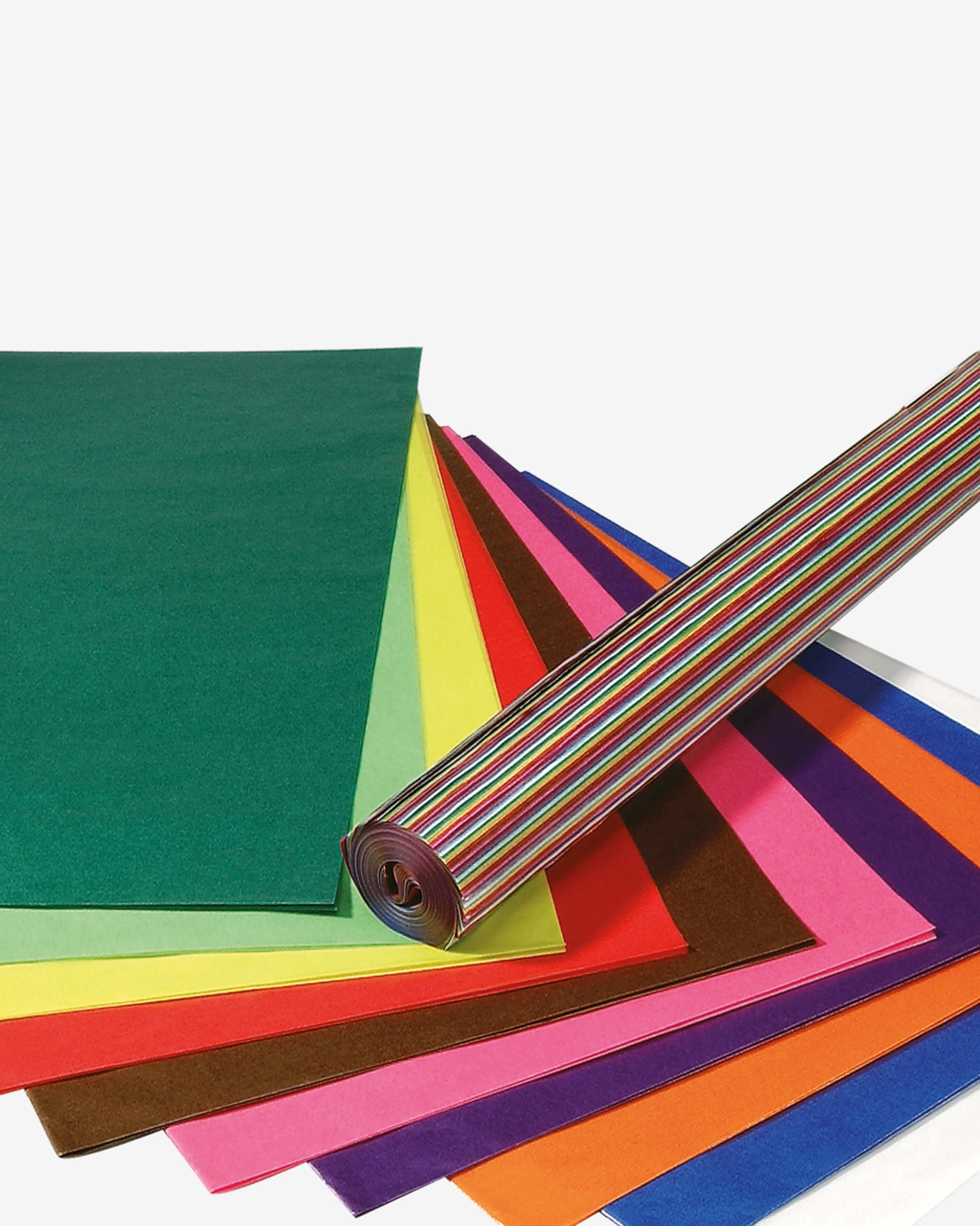 Transparentpapier, Basic Colour Mix, 70 x 100 cm, 42 g/m², 25 Blatt