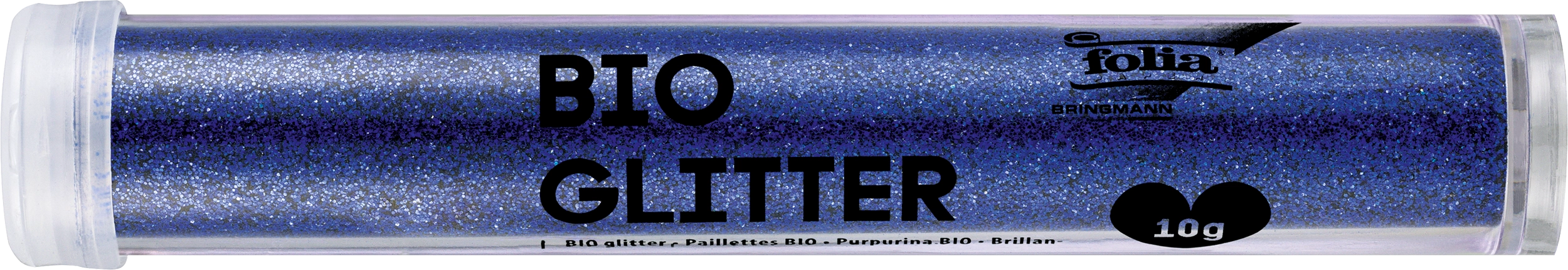 Bio Glitter, Blau, 10 g, 1 Dose