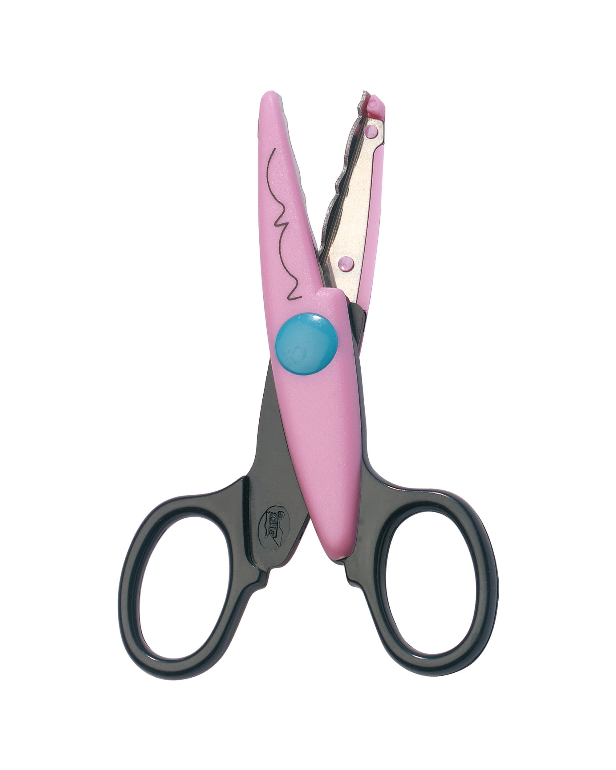 Contour Scissors, Tidal Wave Cut, 13,5 cm, 1 pair of scissors