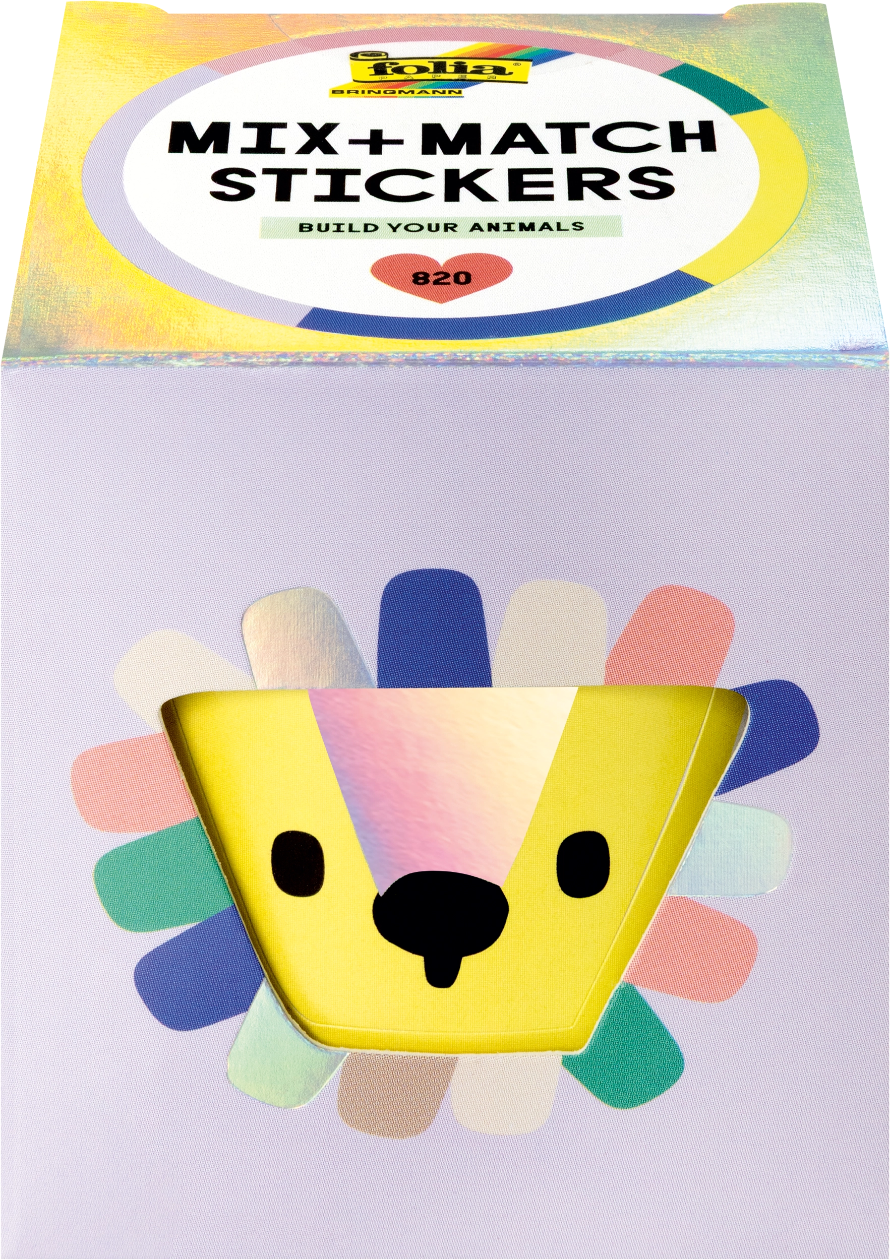 Mix + Match Stickers, Build Your Animals, 820 stickers