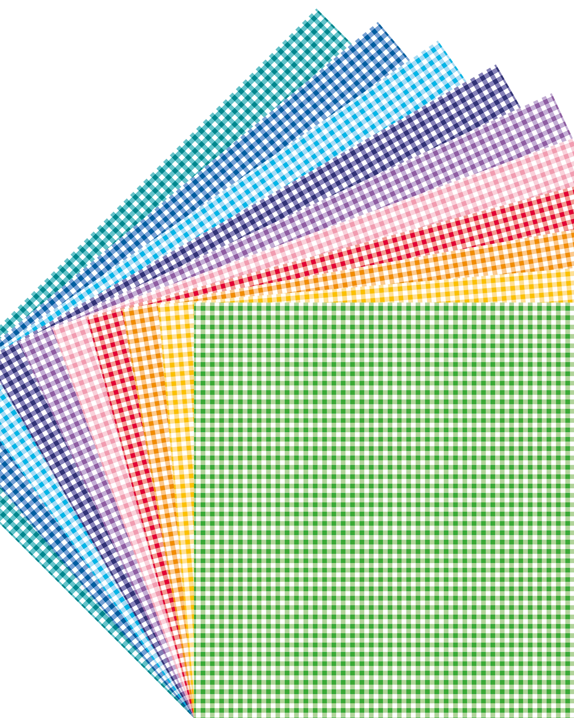 Motif Cardboard, Checks Small, 50 x 70 cm, 270 g/m², 10 sheets