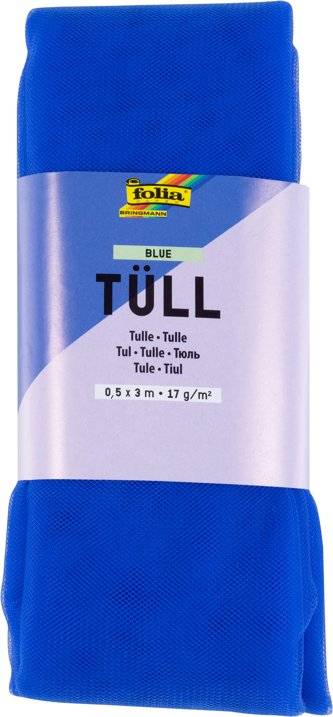 Tulle, Blue, 1 piece, 1 piece