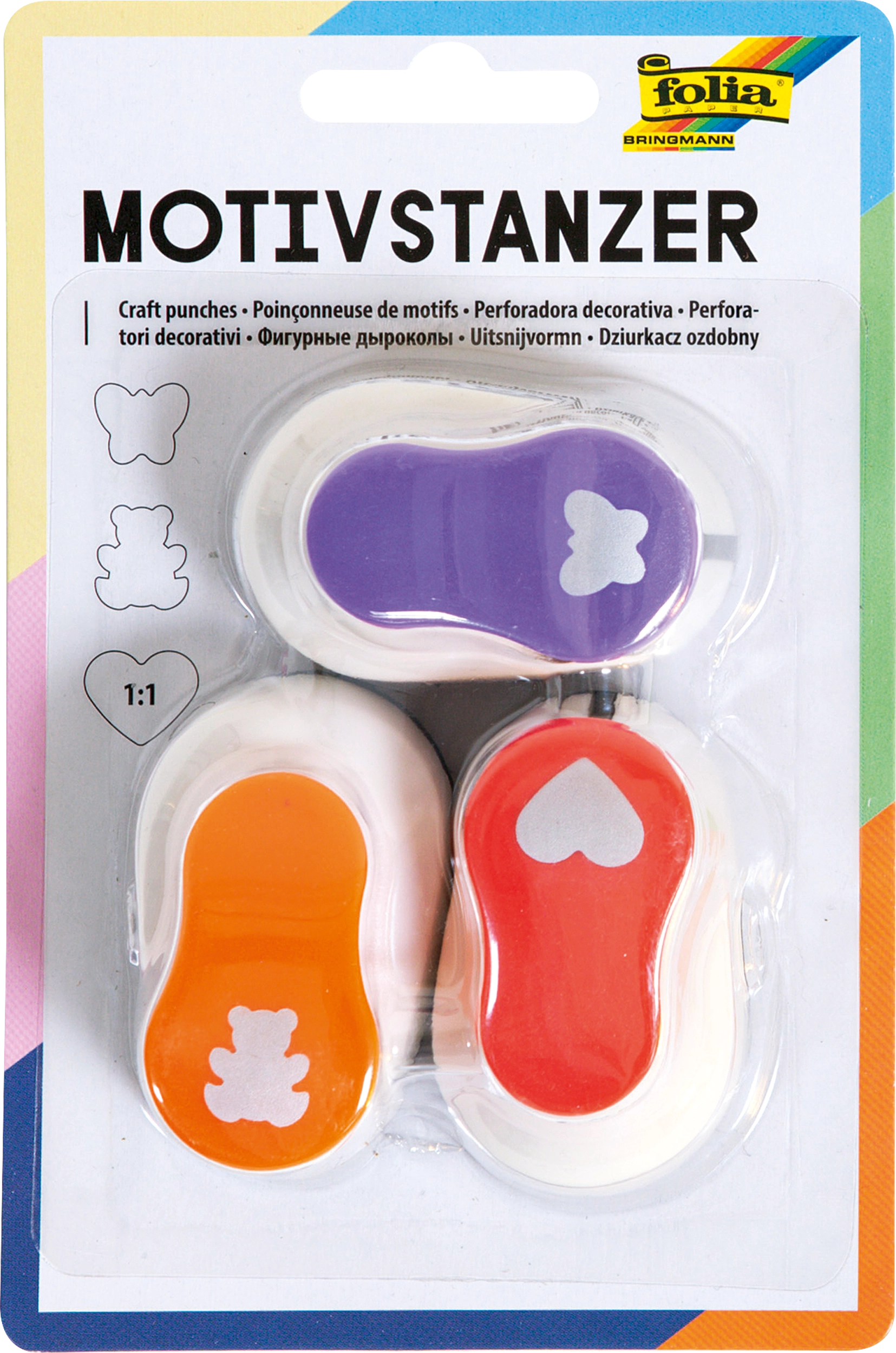 Motivstanzer, Ganzjahr 1, Size M, 3 Stanzer
