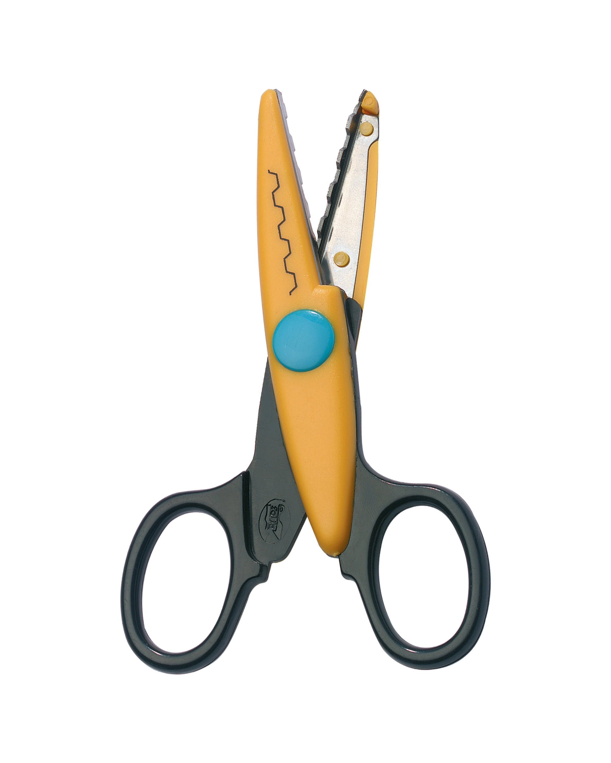 Contour Scissors, Cog Wheel Cut, 13,5 cm, 1 pair of scissors