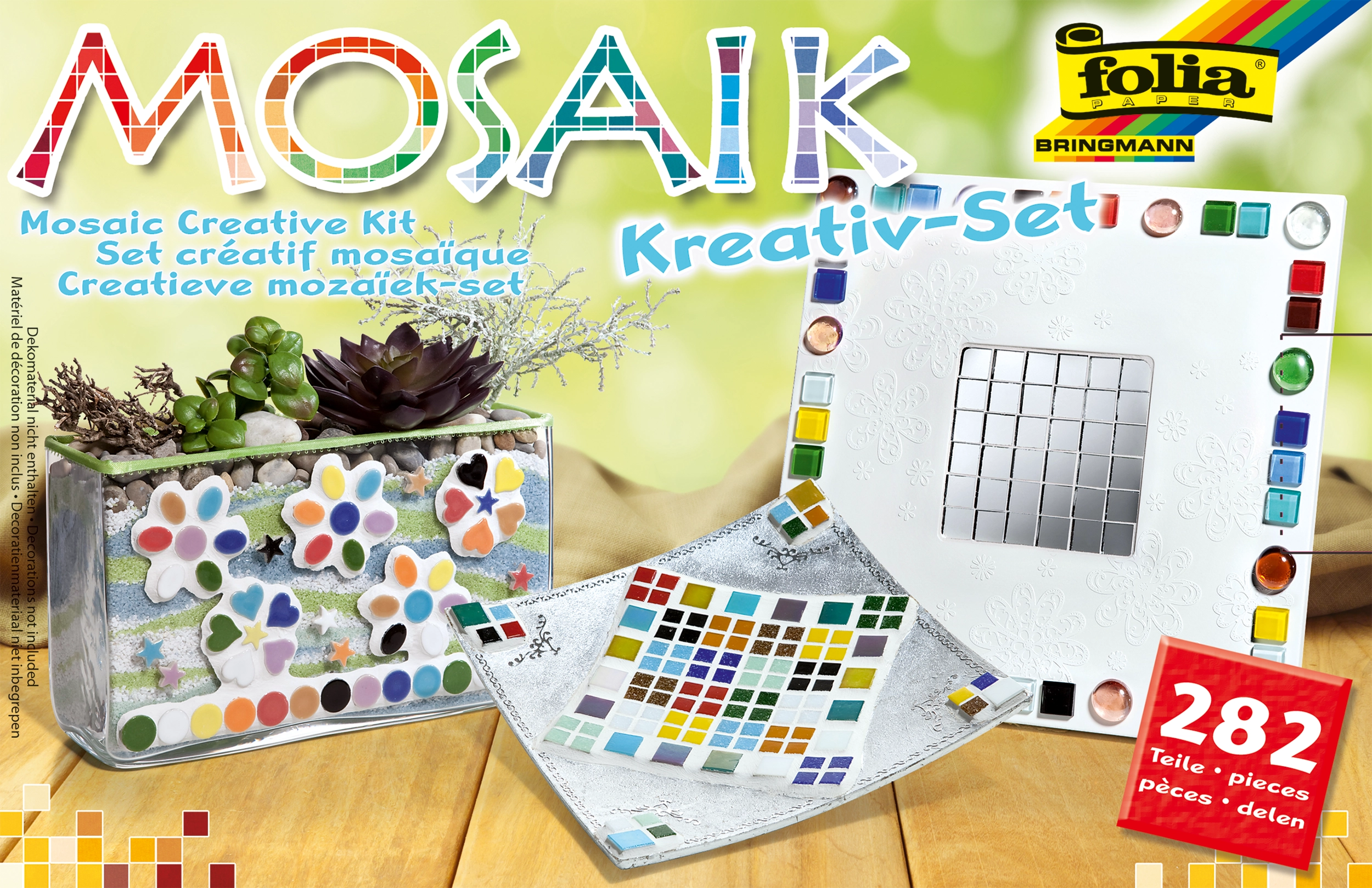 Mosaik Jumbo-Kreativ-Set, 282 Teile