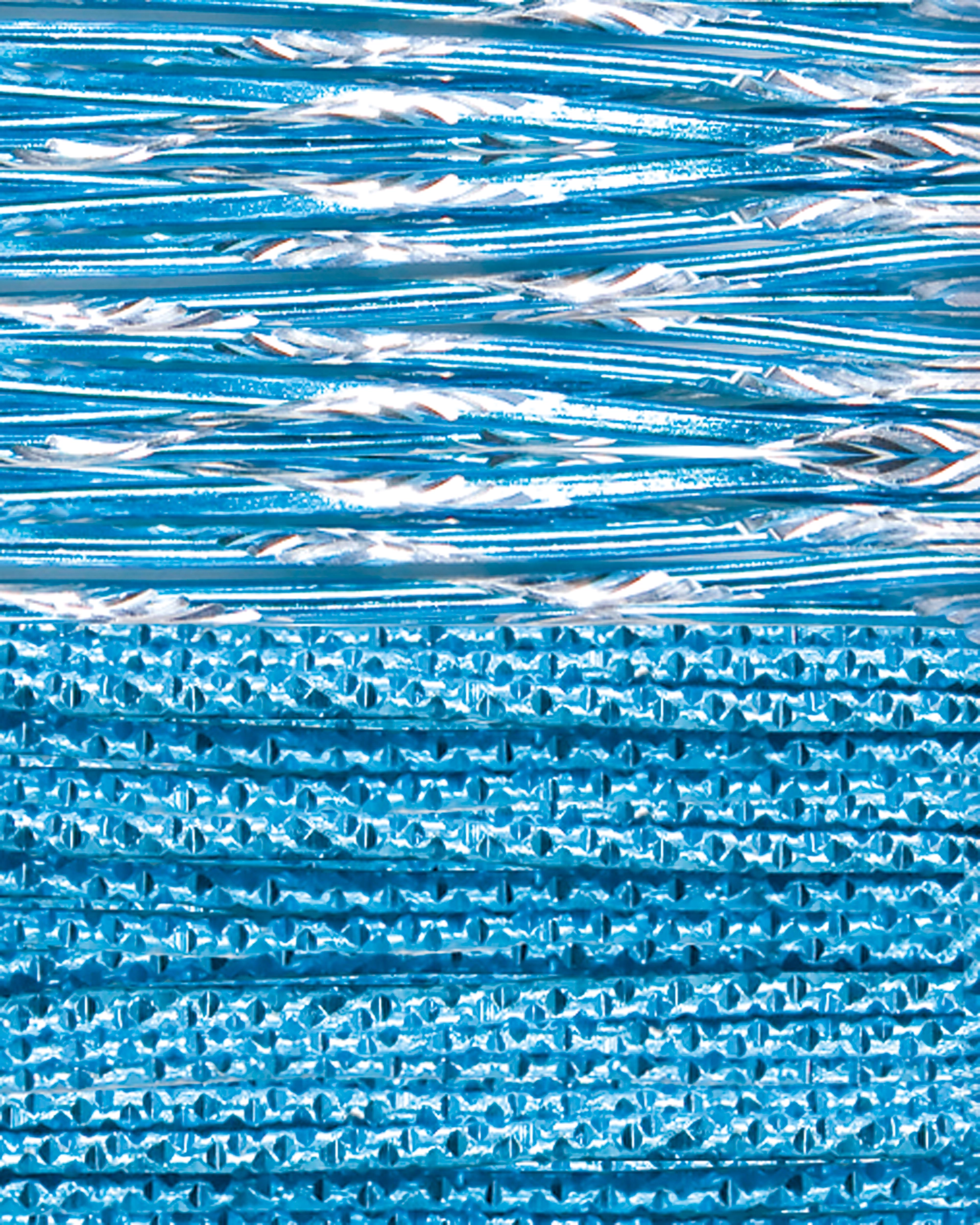 Schmuckdraht-Set, Blau, Ø 2mm x 3 m, 2 Stück