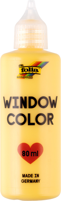 Window Color, Yellow, 80 ml, 1 piece