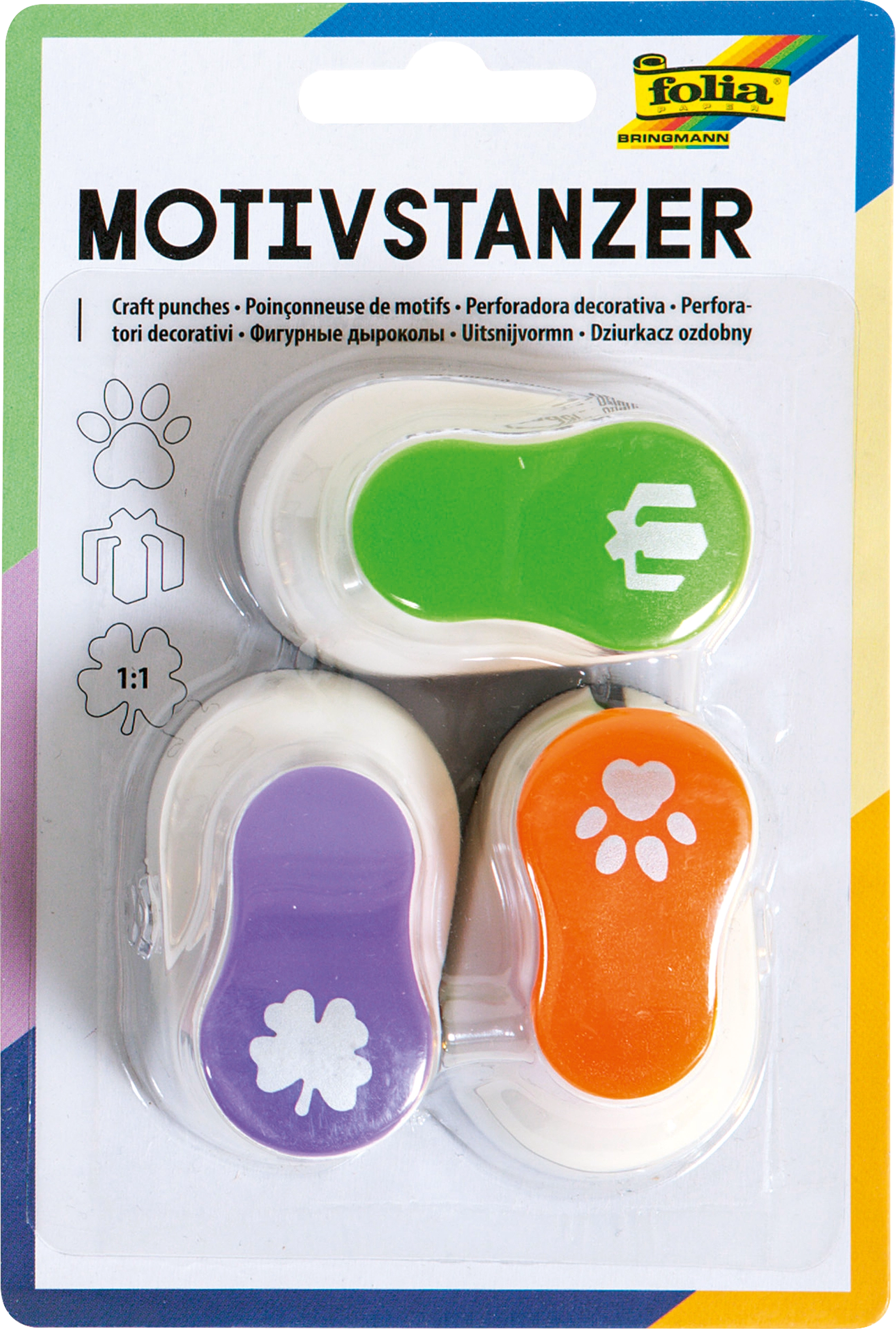 Motivstanzer, Ganzjahr 5, Size M, 3 Stanzer