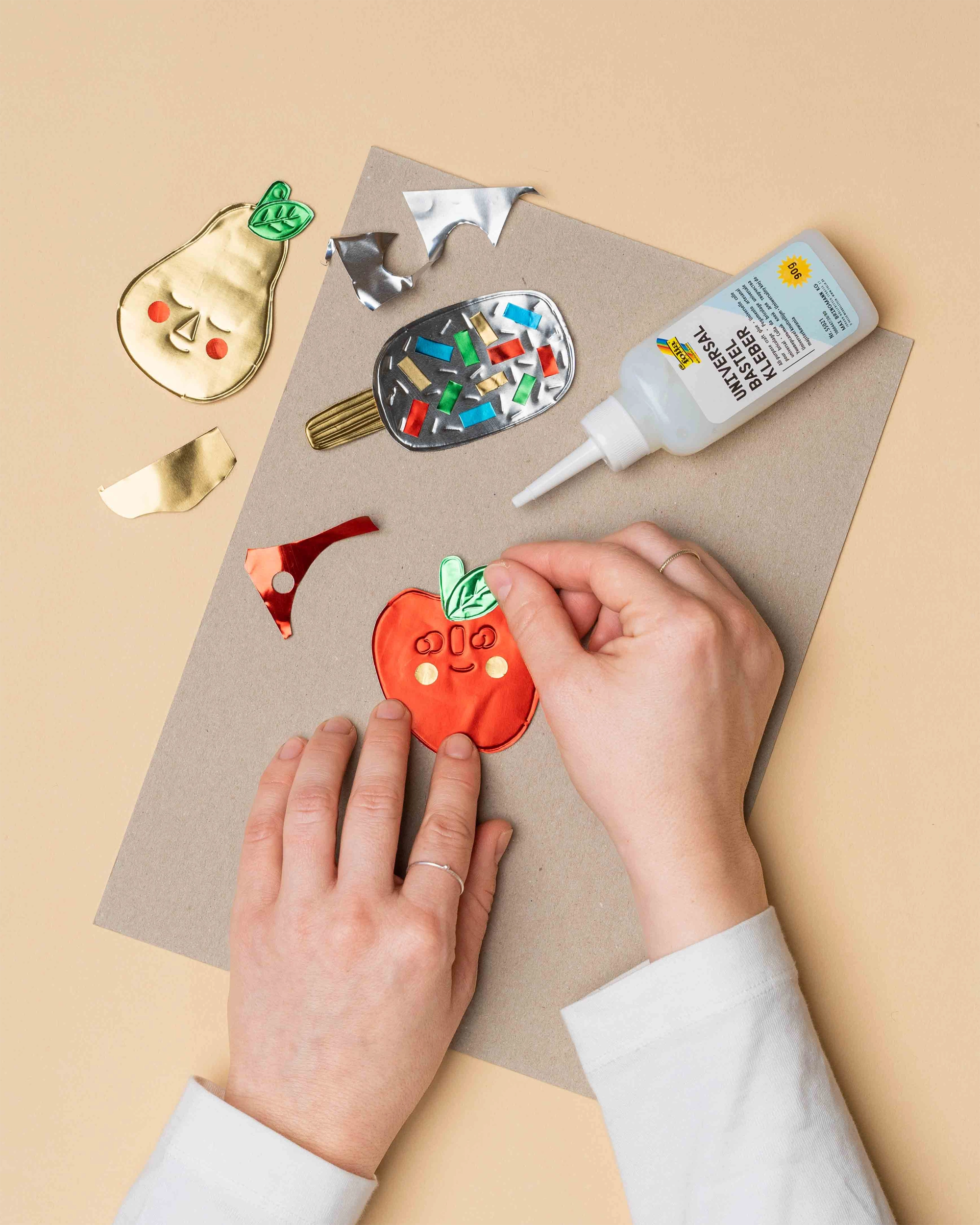 Prägefolien Anhänger Ice-Cream