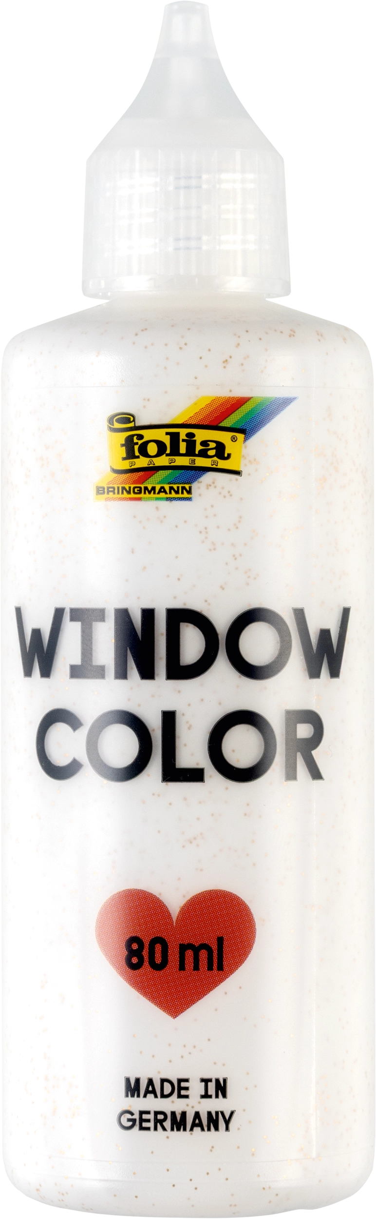 Window Color, Transparent Glitter, transparent glitter, 80 ml