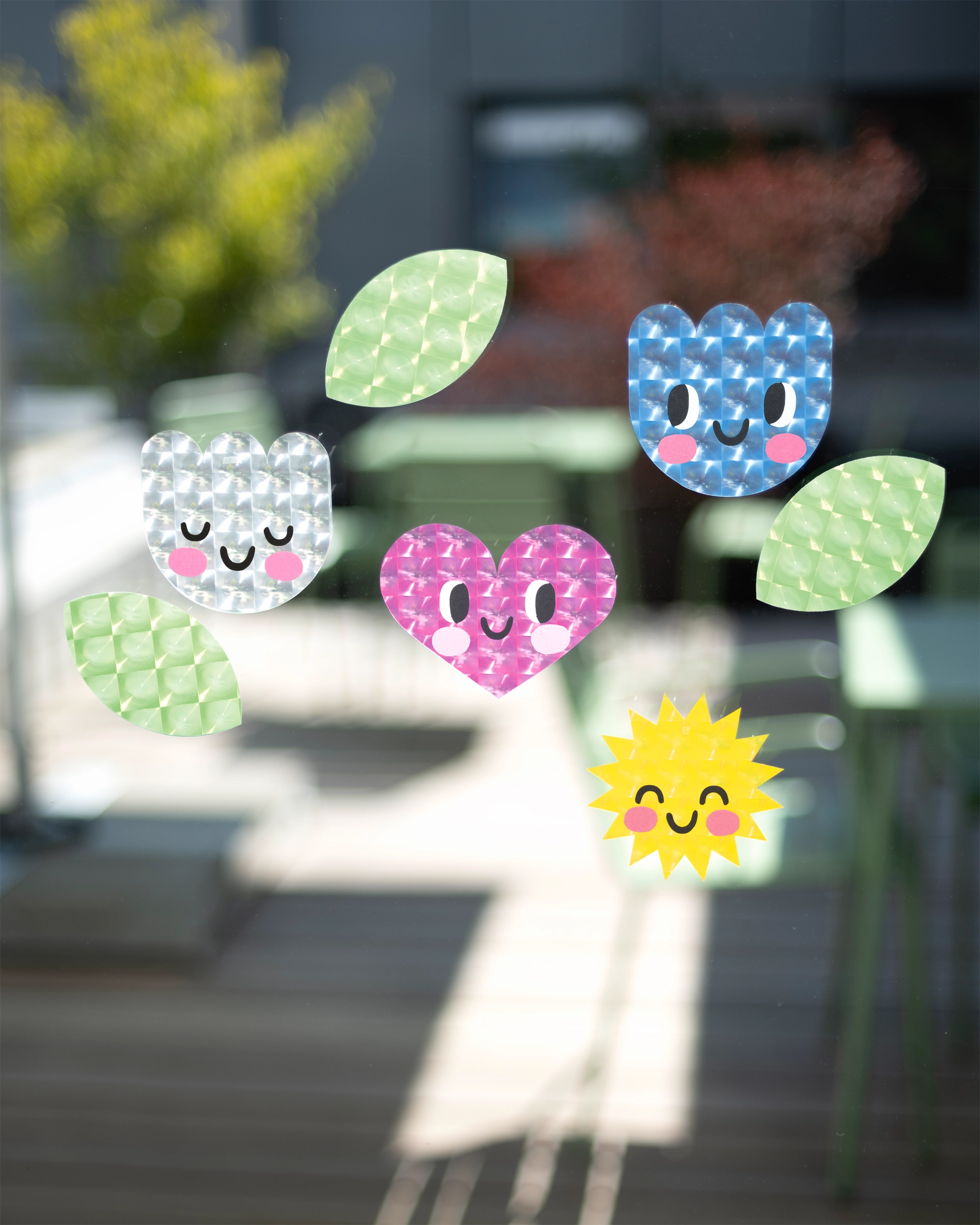 3D-Folie Fenstersticker