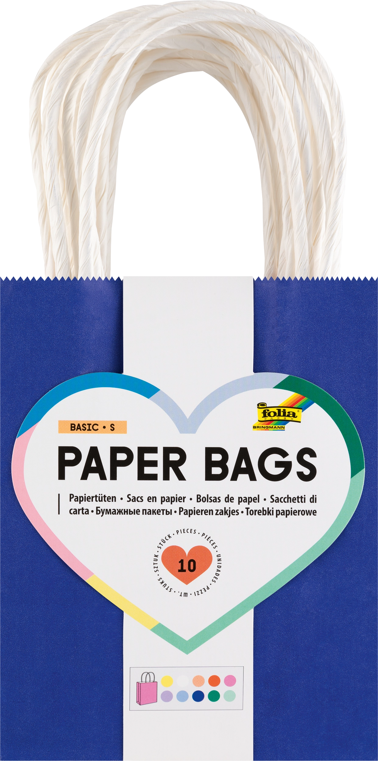 Papiertüten, Basic, S, 10 Stück