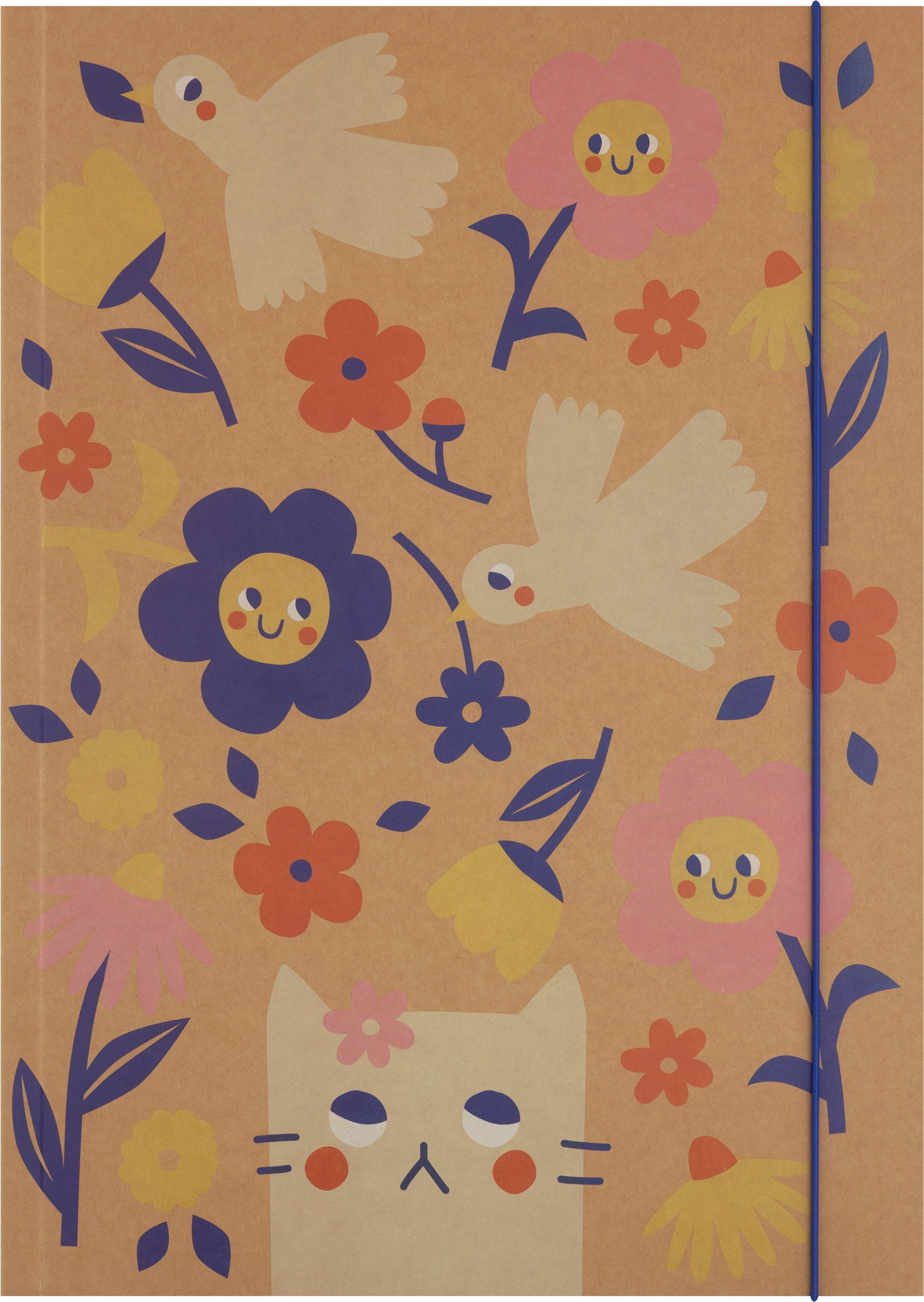 Folders, Overgrown, with Elastic Band, DIN A3, 5 pieces