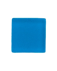 Resin-Mosaiksteine, Frost, Mittelblau, 10 x 10 mm, 190 Stück