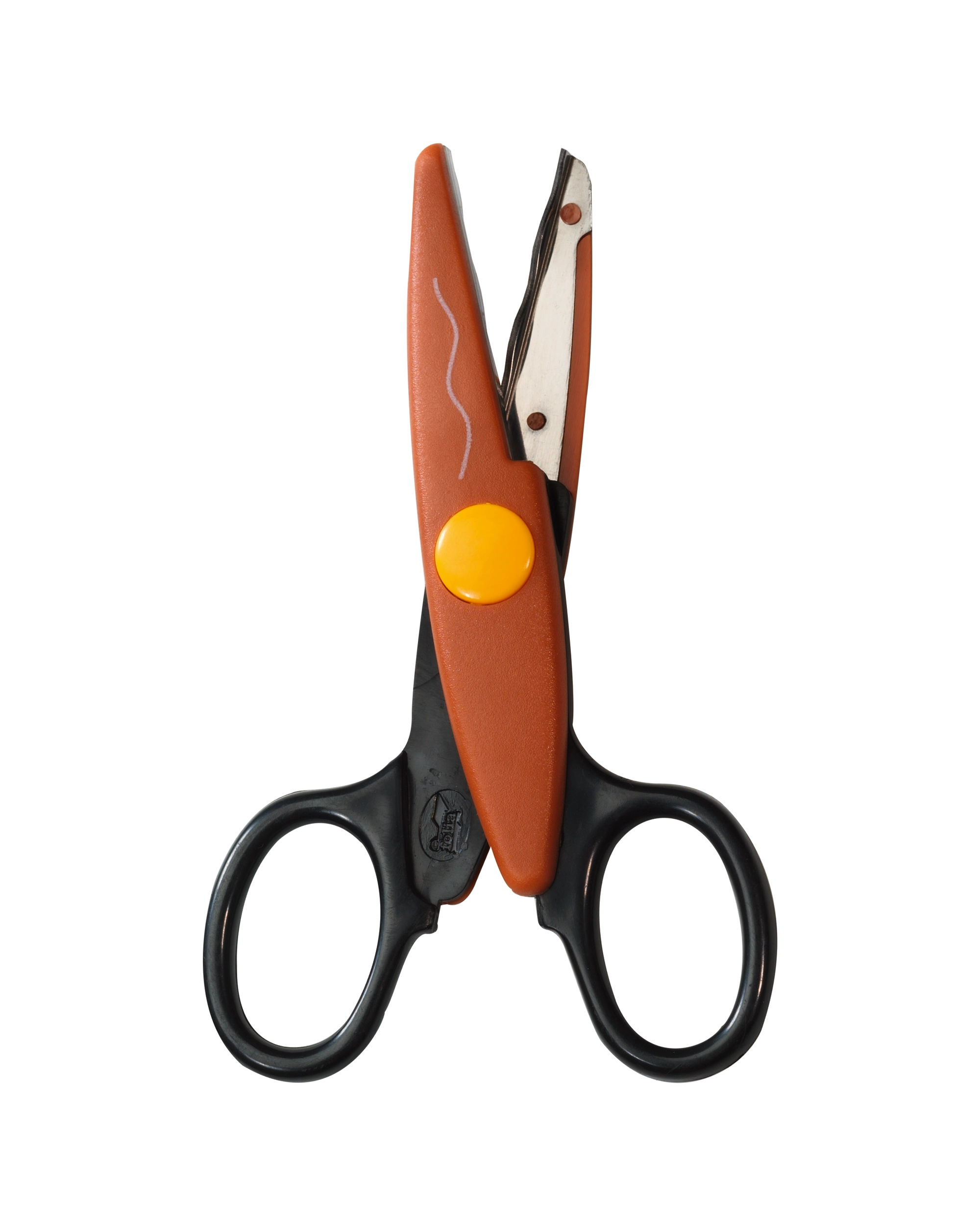 Konturenscheren, Wogenschnitt, lang, 13,5 cm, 1 Schere
