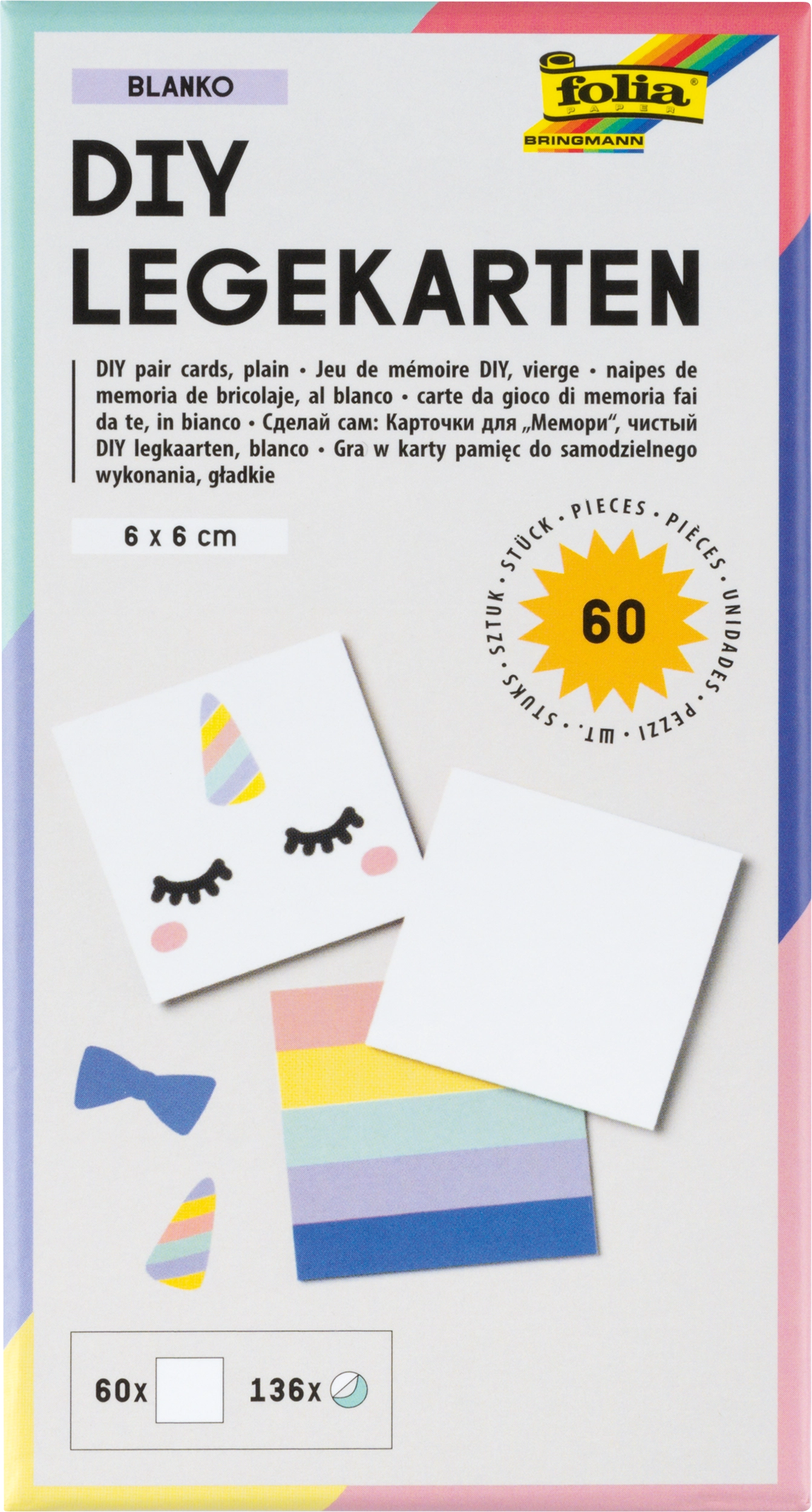 DIY Legekarten, Blanko