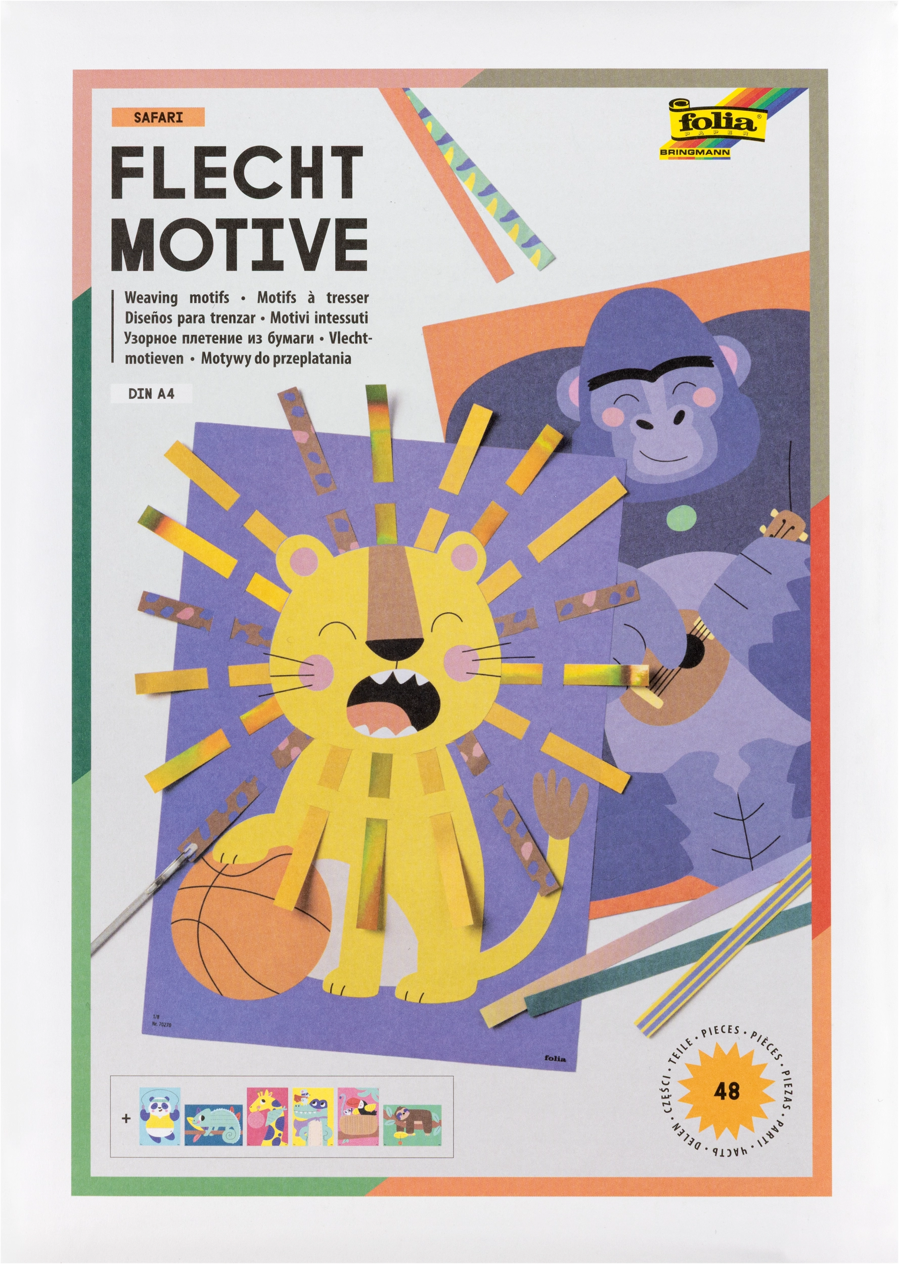 Weaving Motifs, Safari, 48 sheets