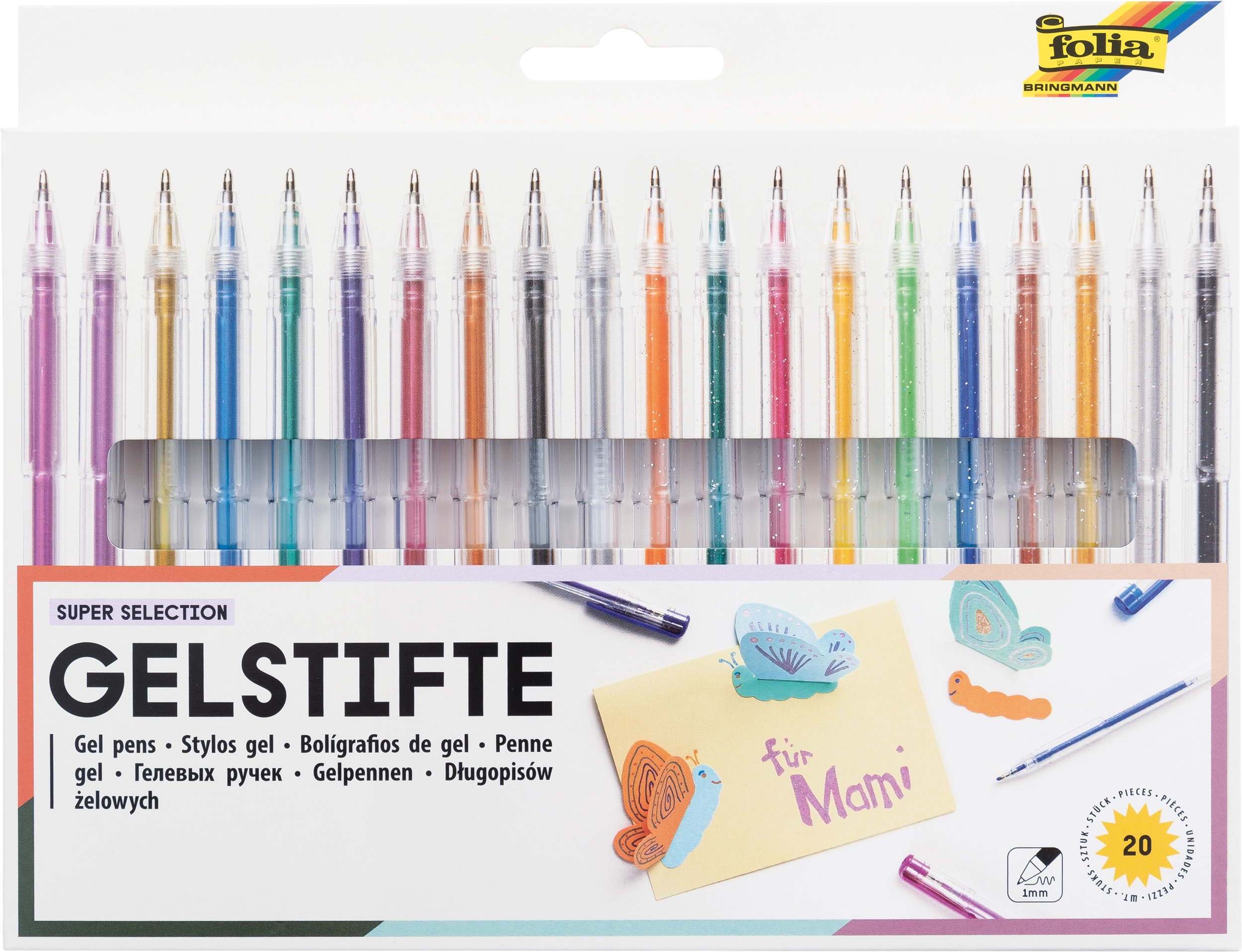 Gelstifte, Super Selection, 20 Stifte