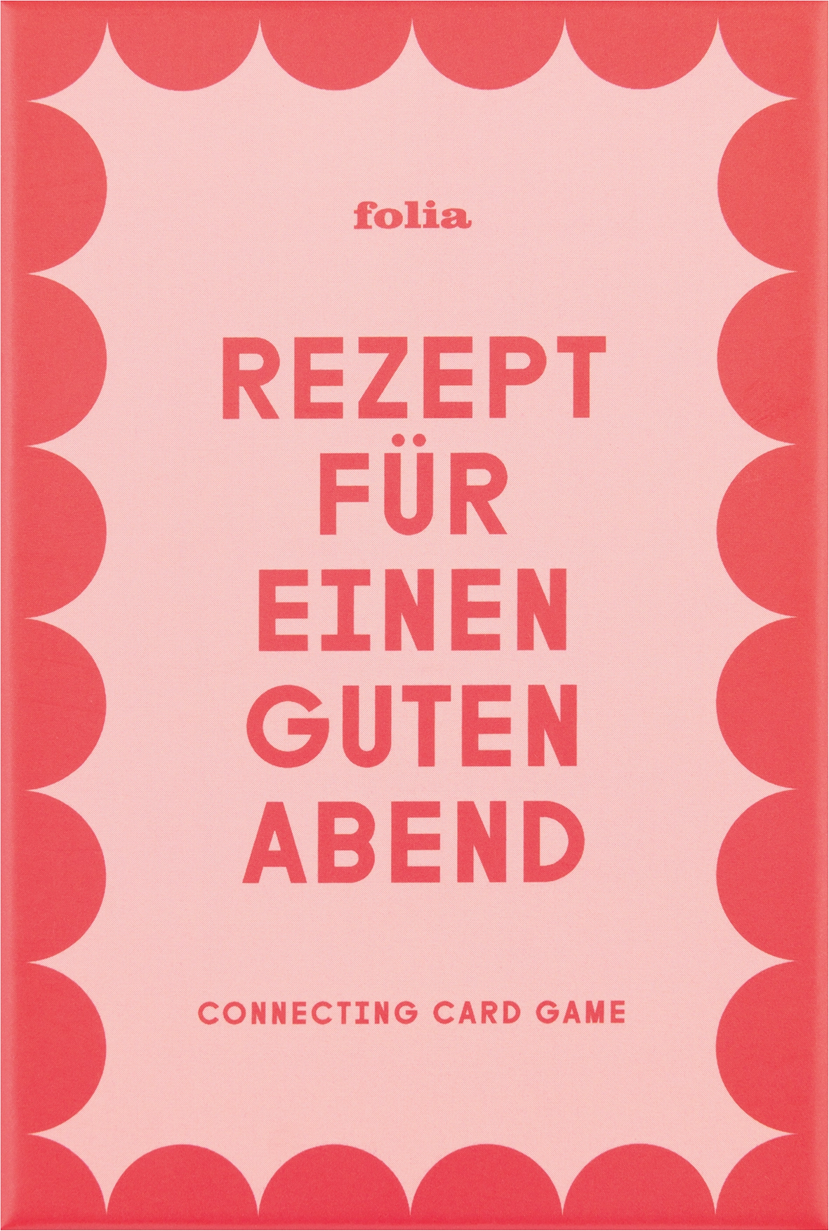 Verbindungs-Kartenspiel, Rezept für einen guten Abend