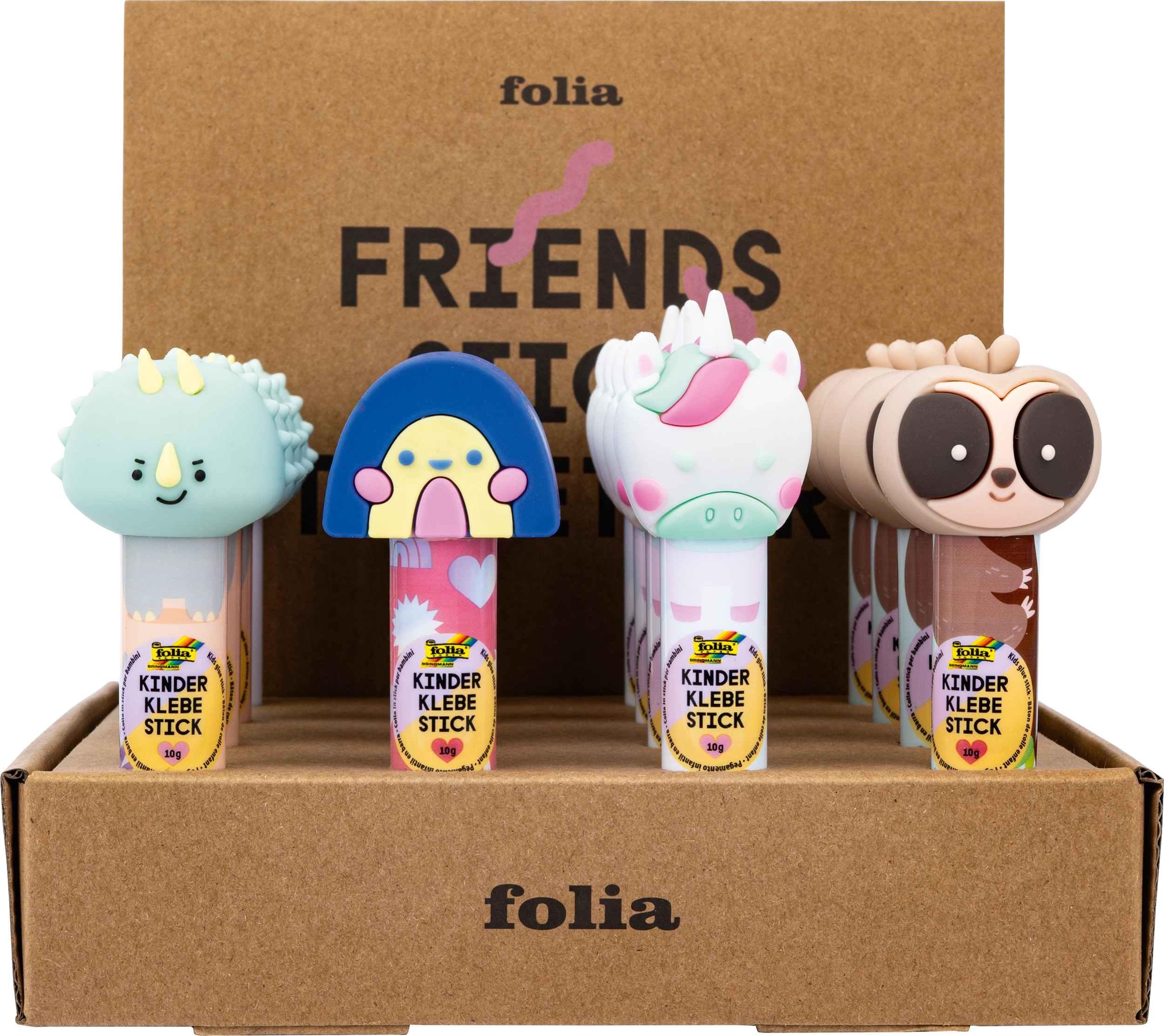 Glue Stick Sisplay, Kids, 10 g