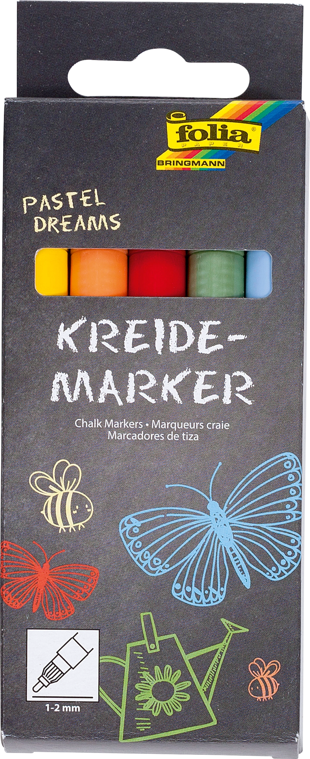 Chalkmarker, Pastel Dreams, 5 pens