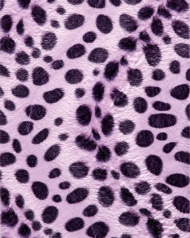Animal Fur Plush, Dalmatian, 3 sheets, with individual EAN