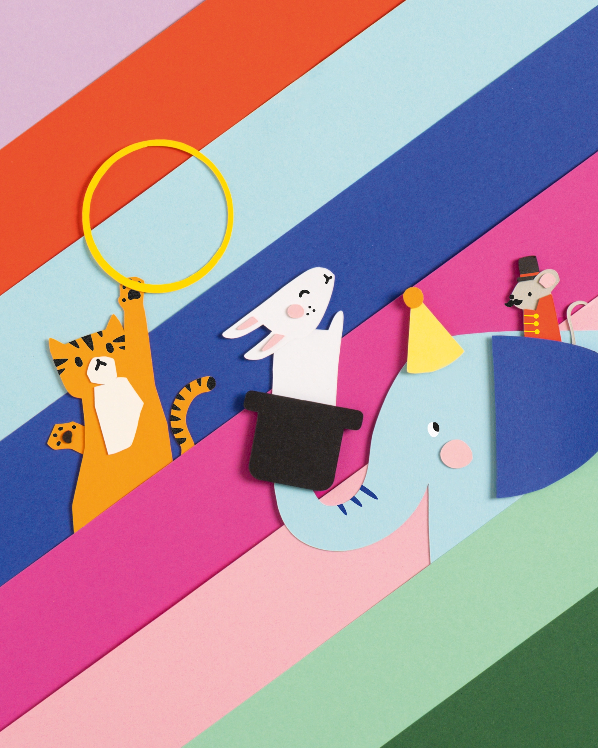 Paper Circus Animals