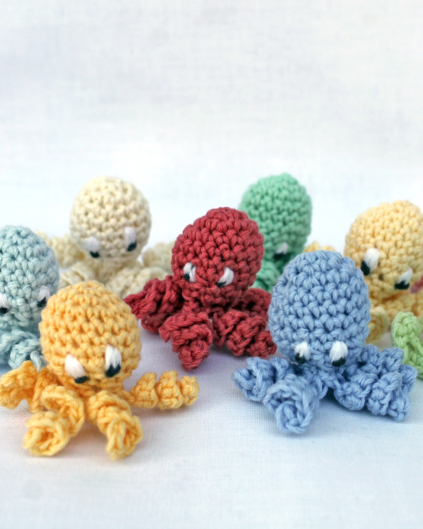 Mini-Oktopus häkeln