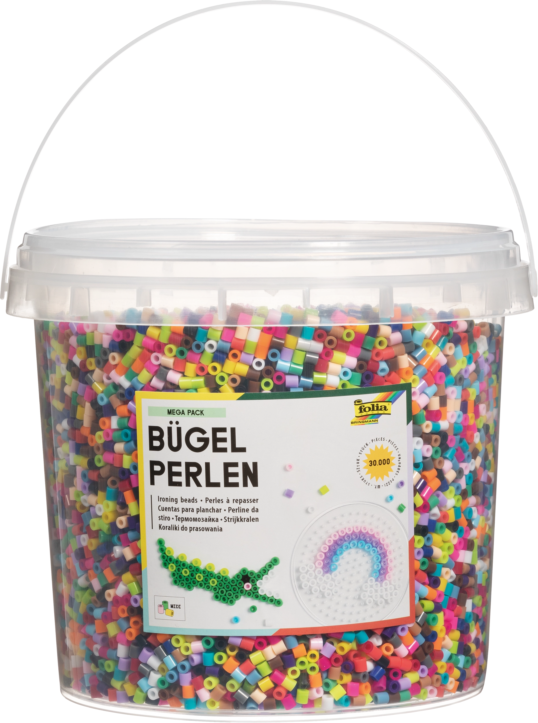 Bügelperlen, Mega Pack, Ø 5 mm, 30.000 Stück