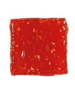 Glas-Mosaiksteine, Hochrot, 10 x 10 mm, 300 Stück