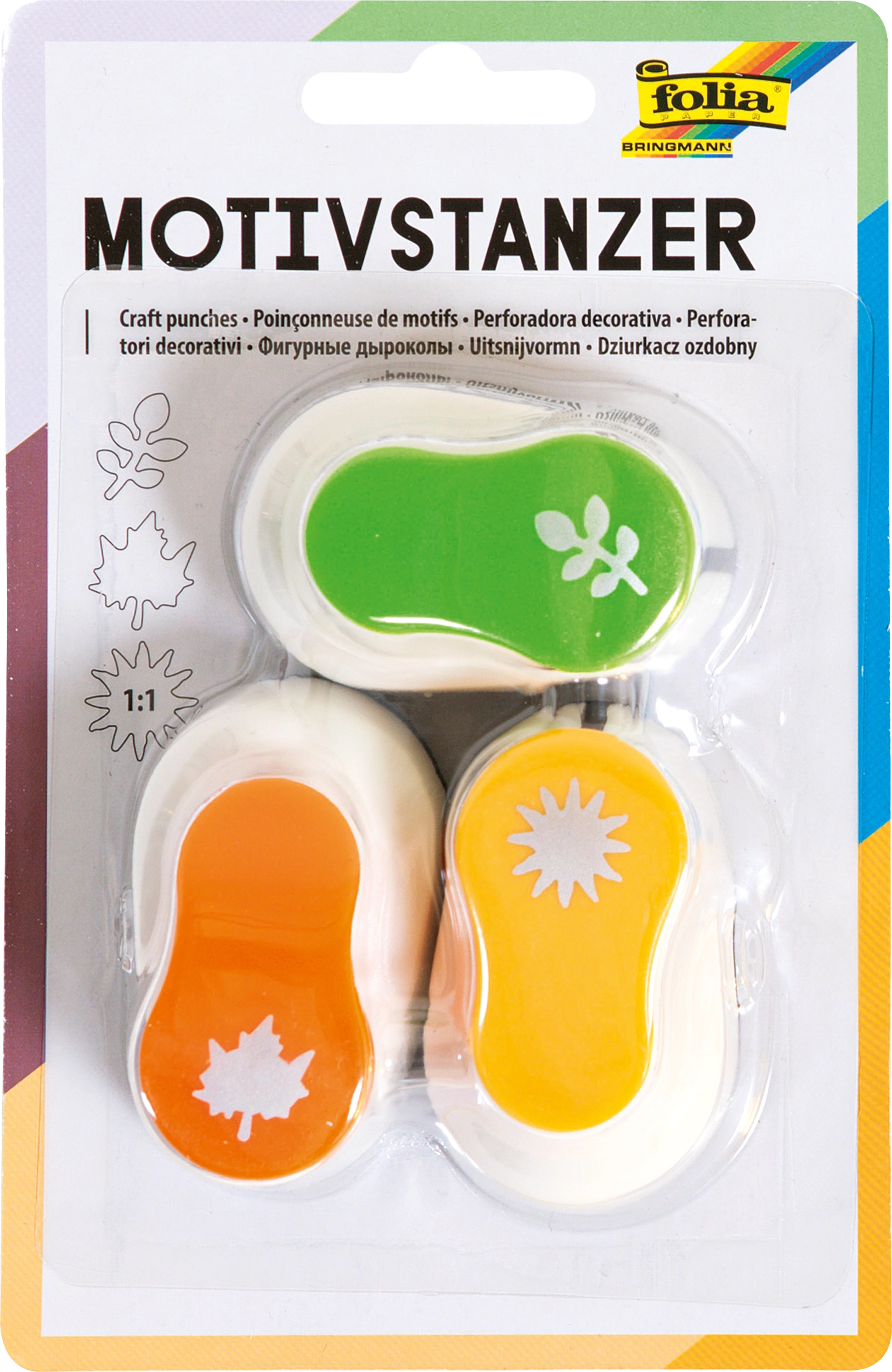 Motivstanzer, Ganzjahr 2, Size M, 3 Stanzer
