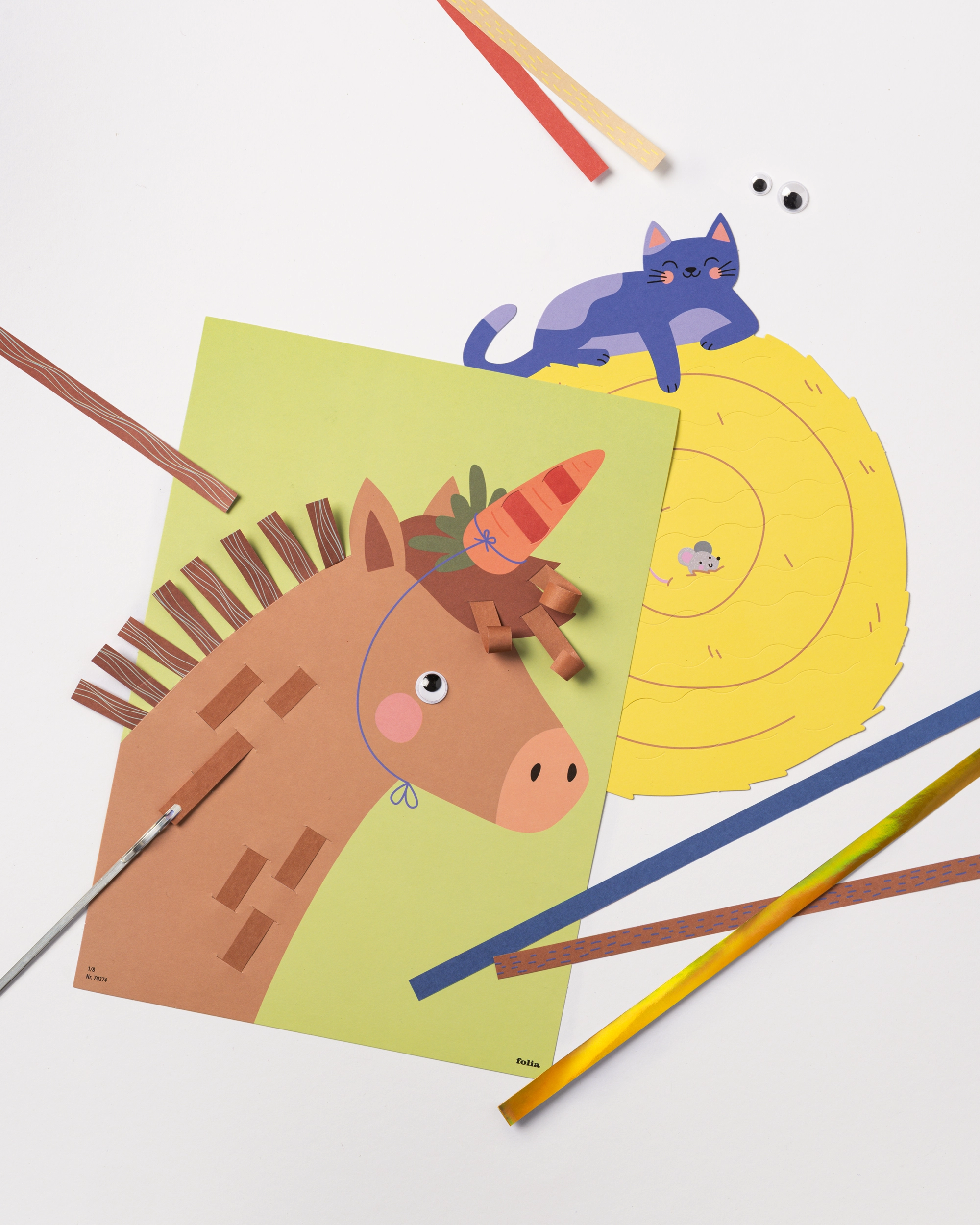 Tierische Flechtmotive