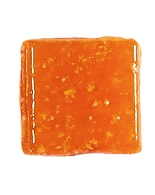 Glas-Mosaiksteine, Orange, 10 x 10 mm, 300 Stück