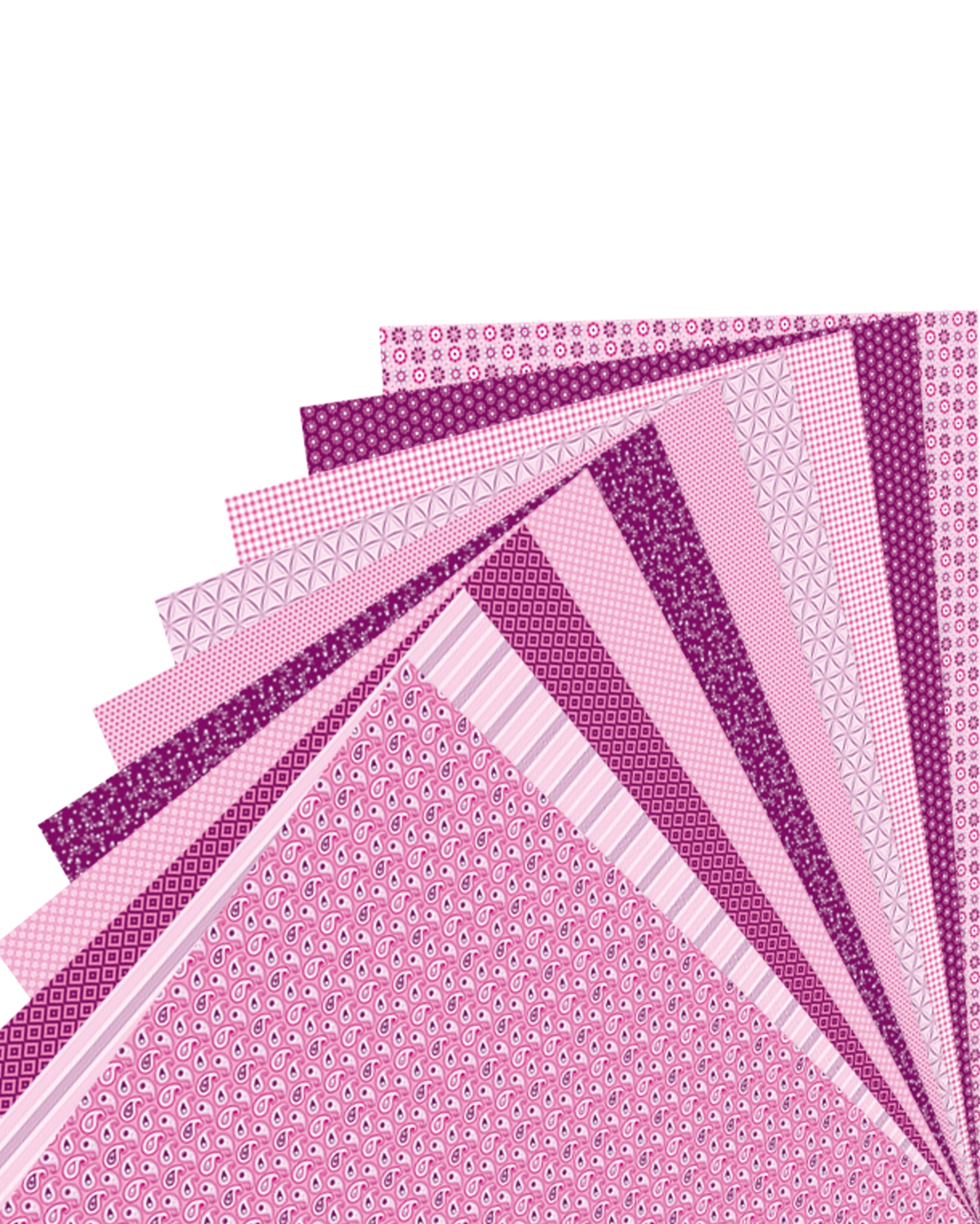 Motif Cardboard , Basics, Pink, 50 x 70 cm, 270 g/m², 10 sheets